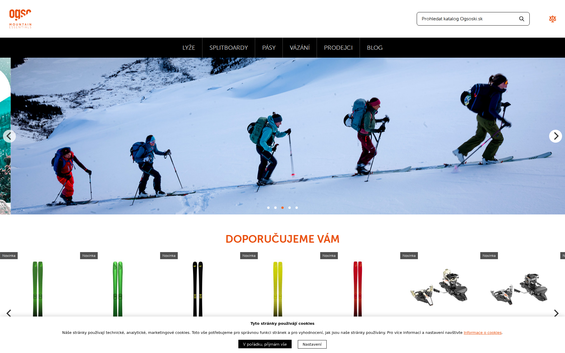 Náhľad webu ogsoski.sk