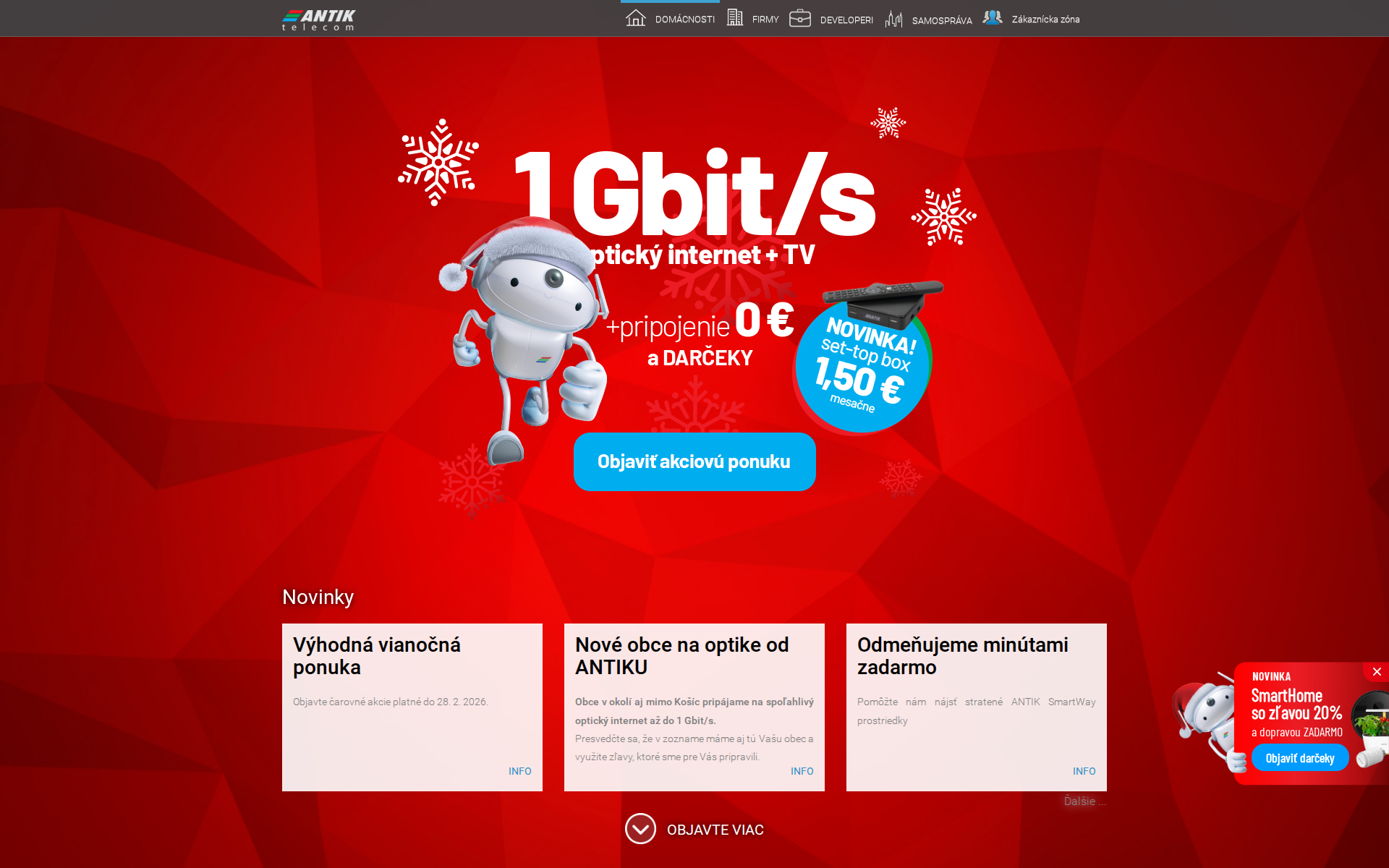 Náhľad webu ohrevvody.sk