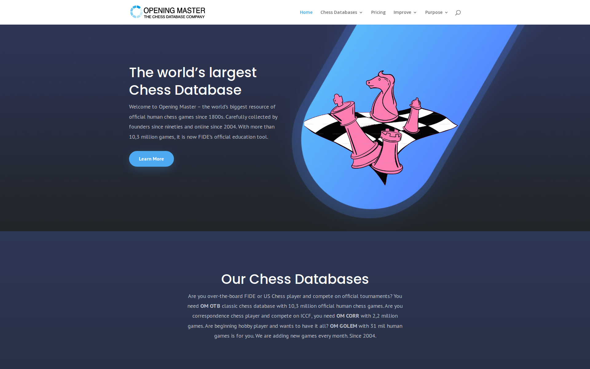 Náhľad webu openingmaster.sk