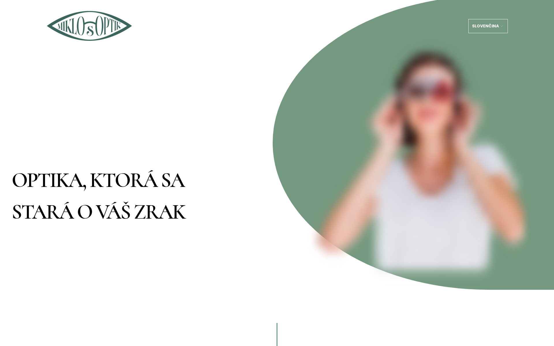 Náhľad webu optikamiklos.sk