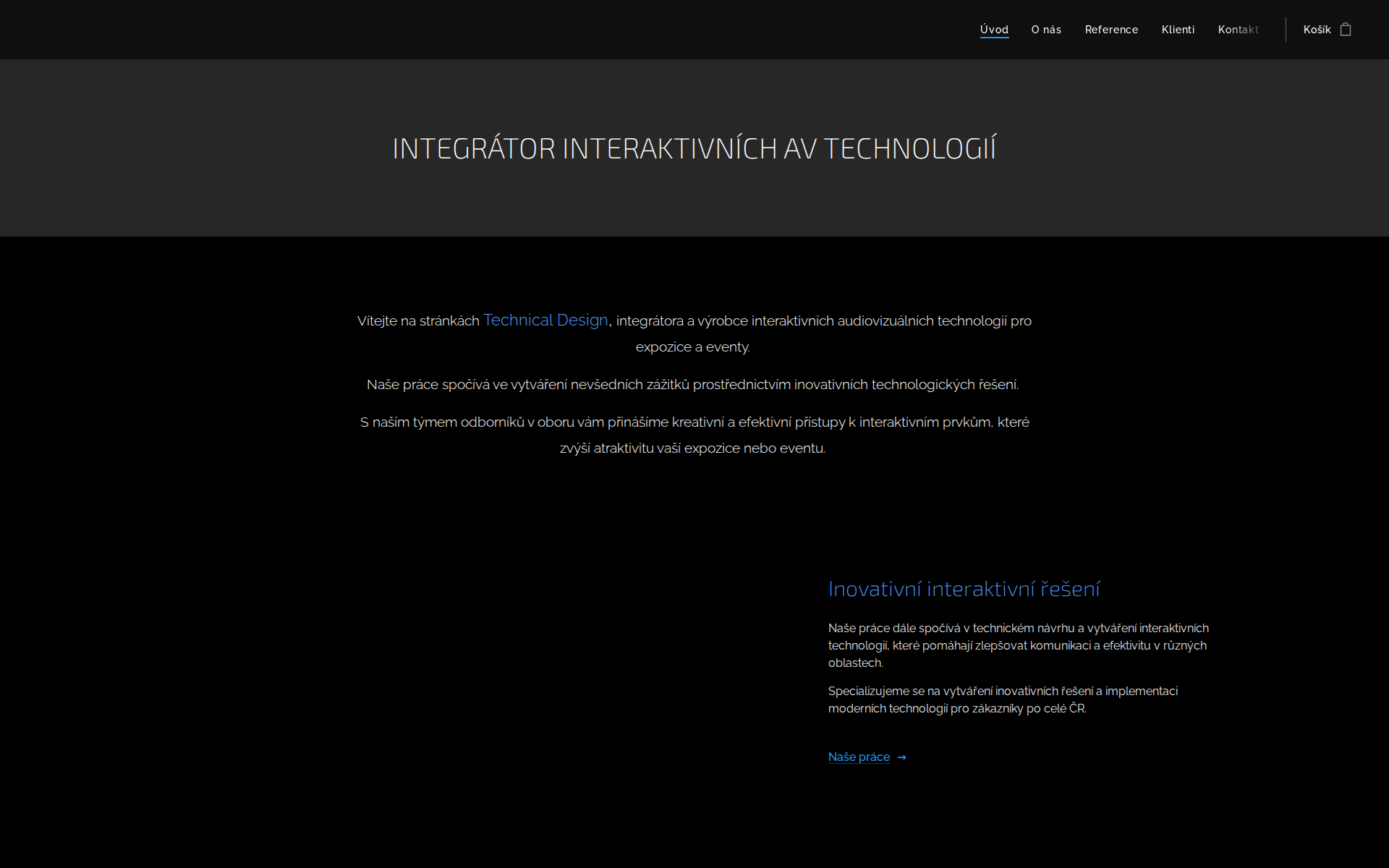 Náhľad webu pixera.sk