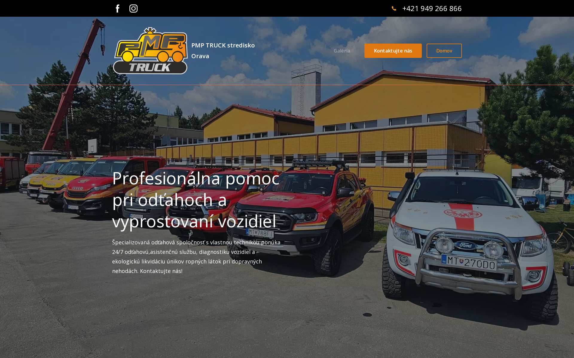 Náhľad webu pmporava.sk