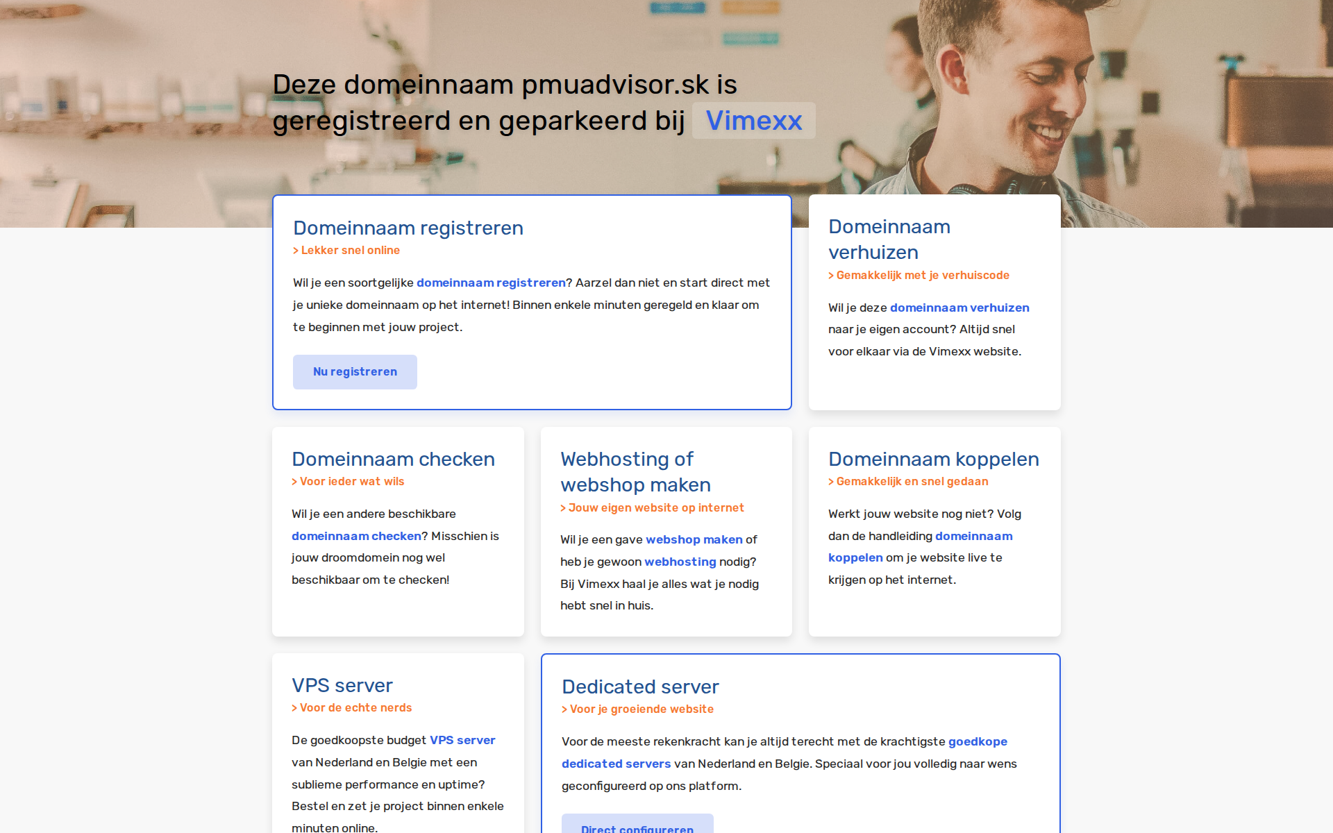 Náhľad webu pmuadvisor.sk