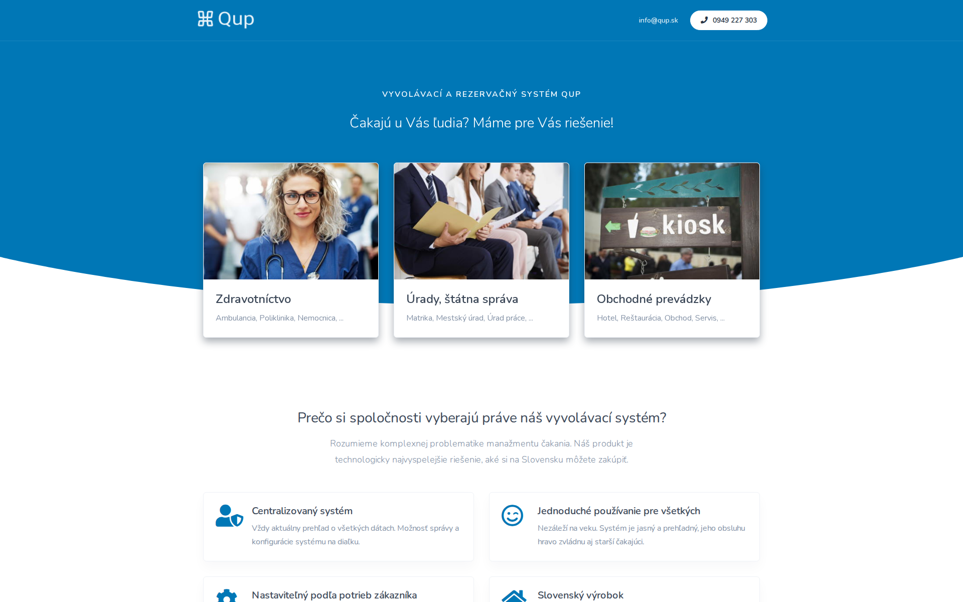 Náhľad webu qup.sk