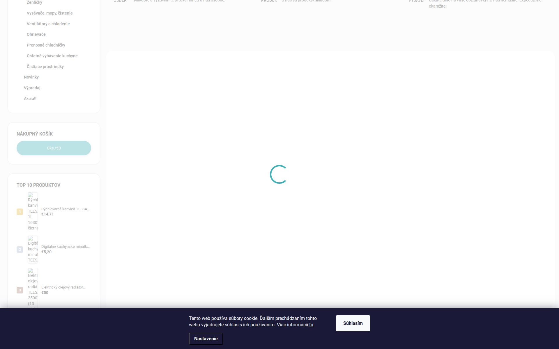 Náhľad webu rebelpro.sk