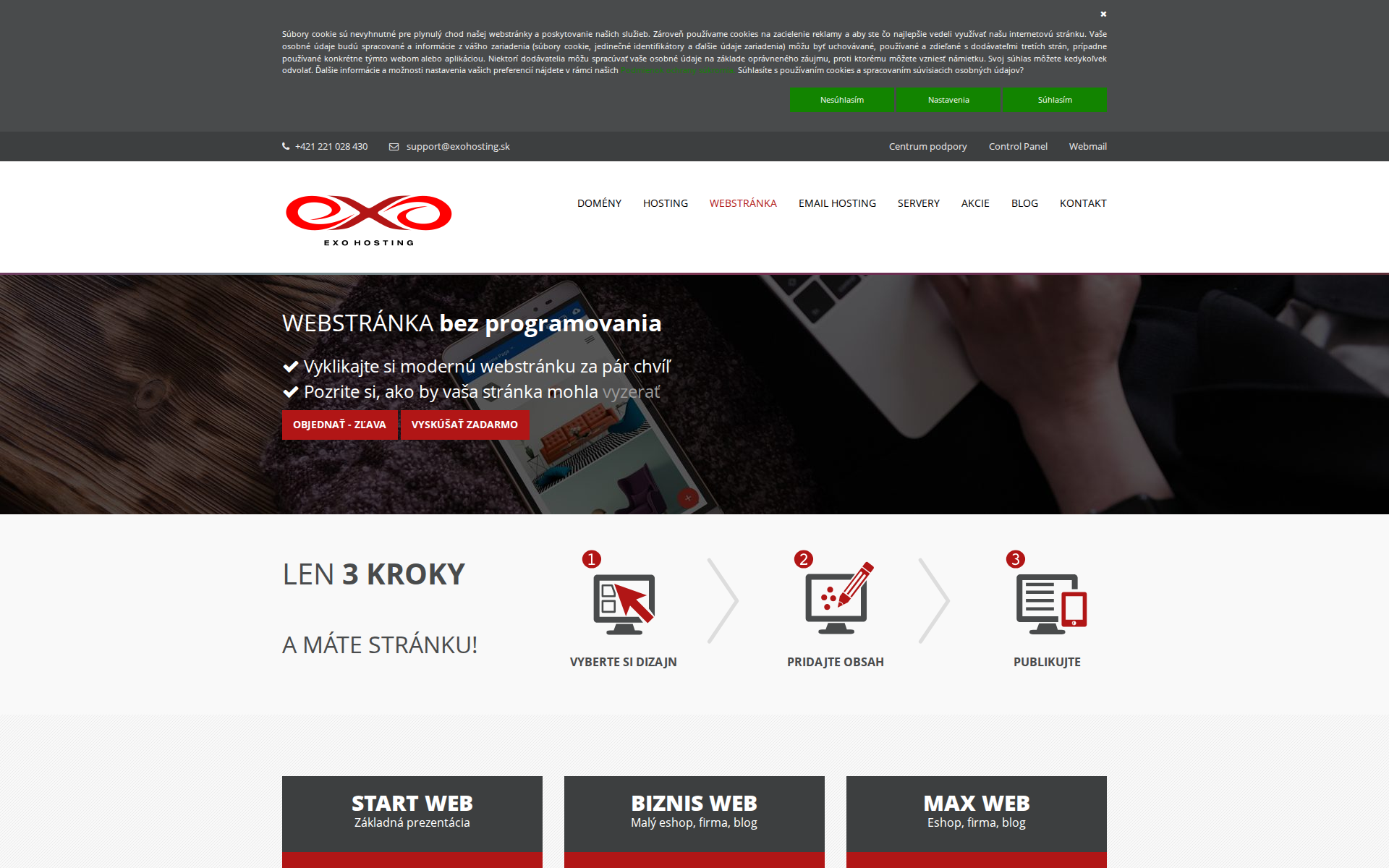 Náhľad webu reli-ve.sk