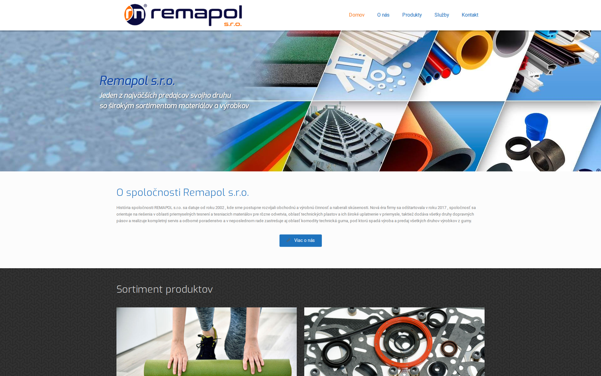 Náhľad webu remapol.sk