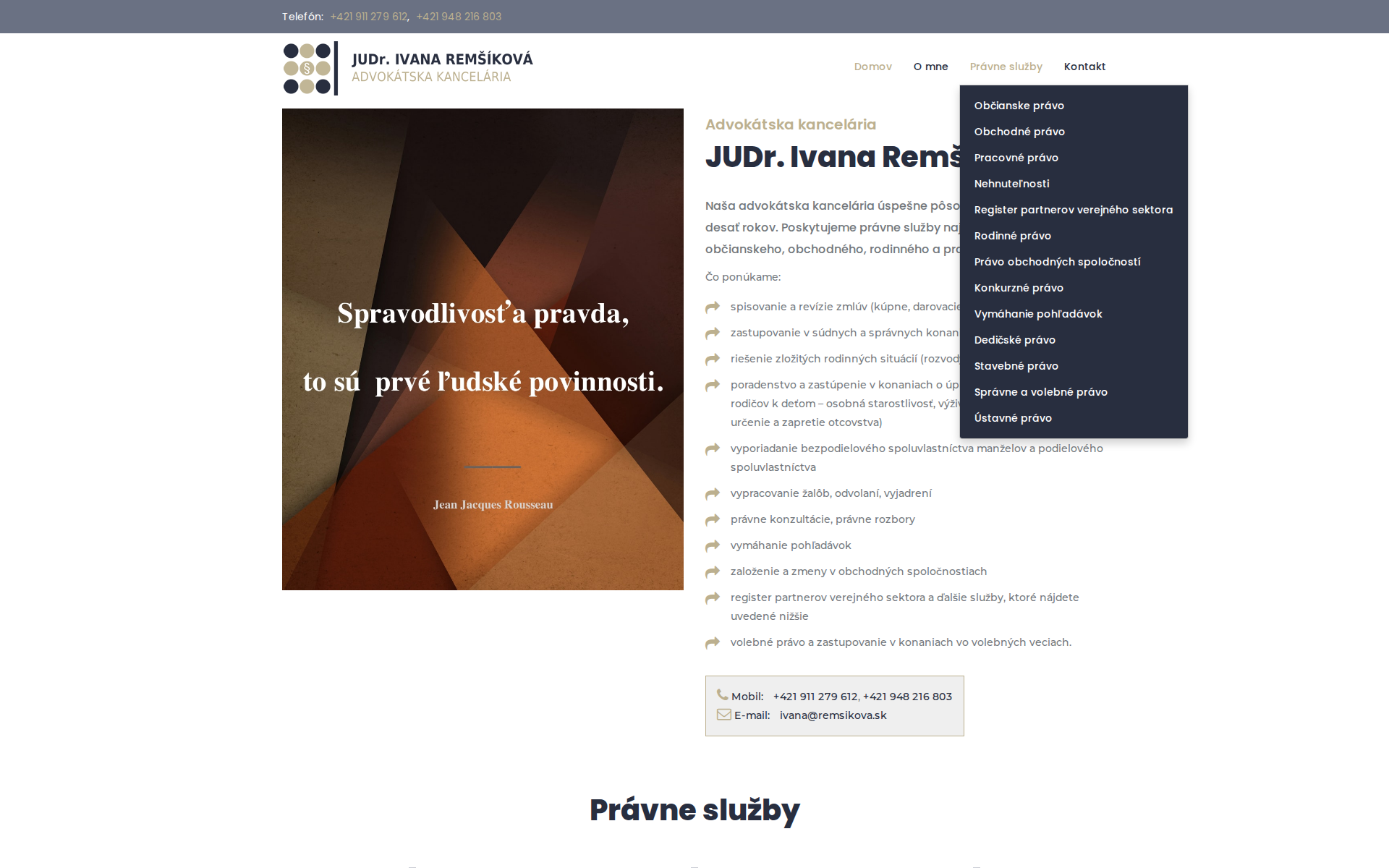 Náhľad webu remsikova.sk