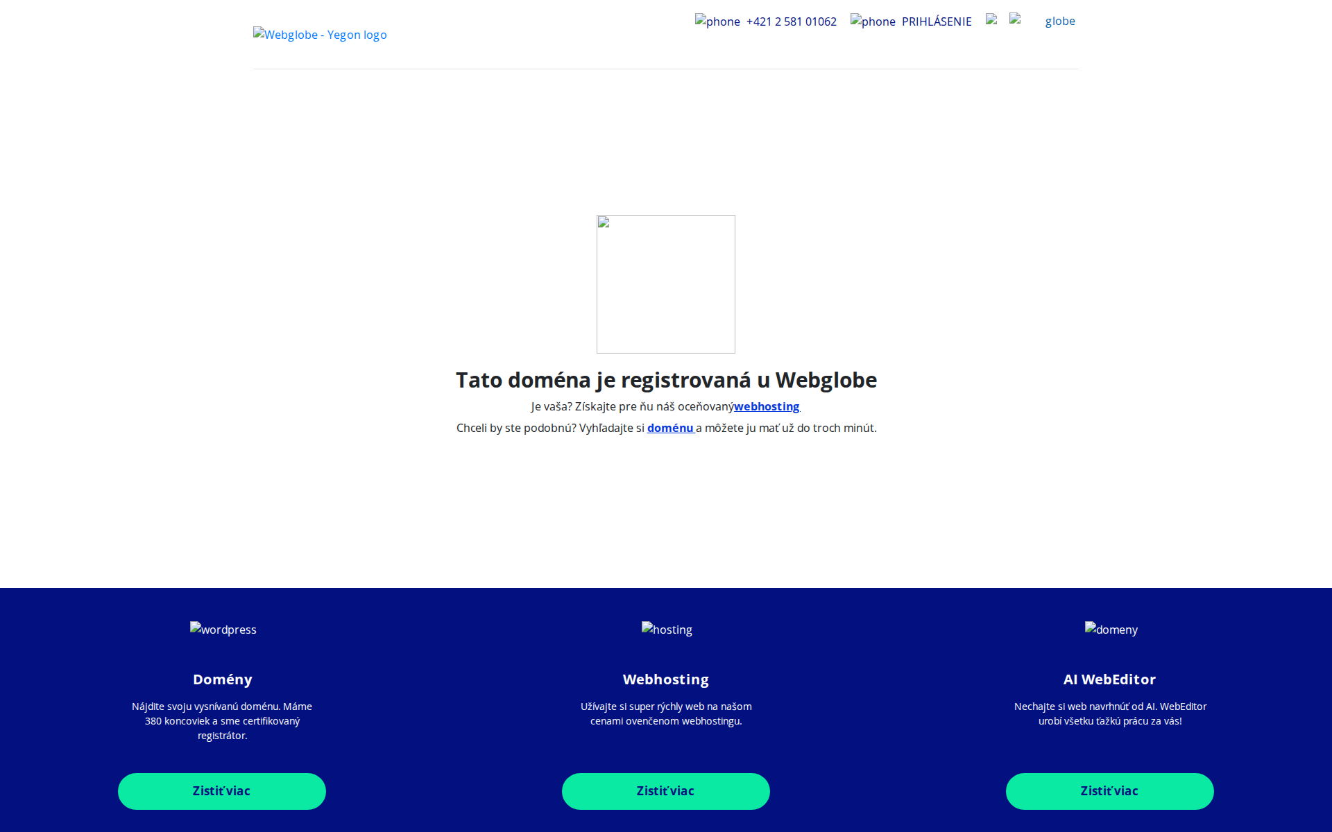 Náhľad webu restauraciayugoslavia.sk