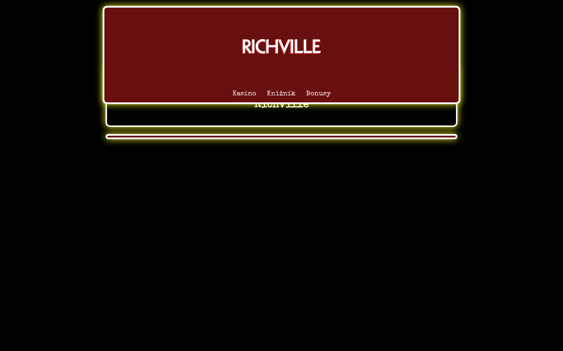 Náhľad webu rich-ville.sk