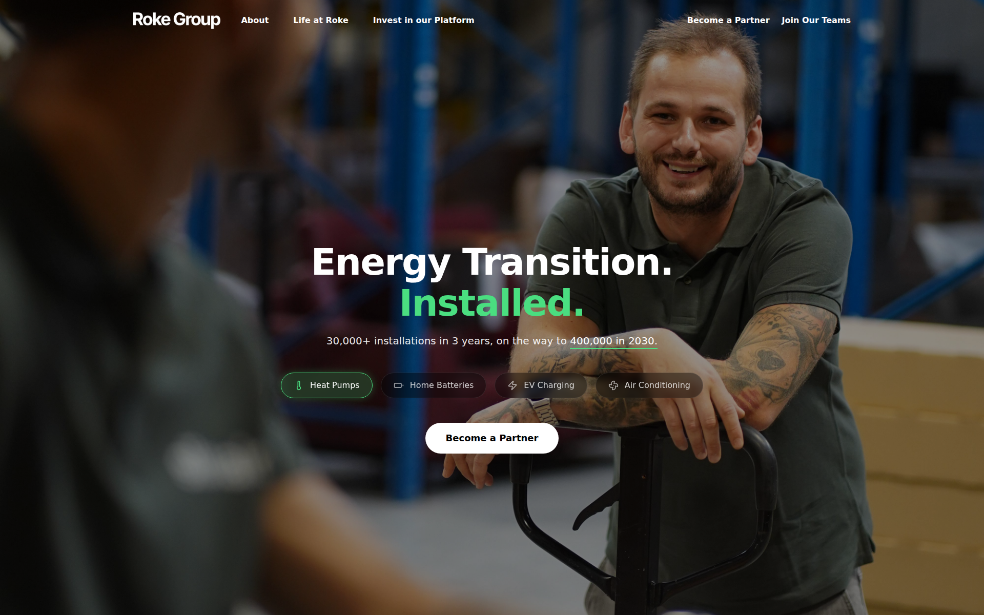 Náhľad webu rokegroup.sk