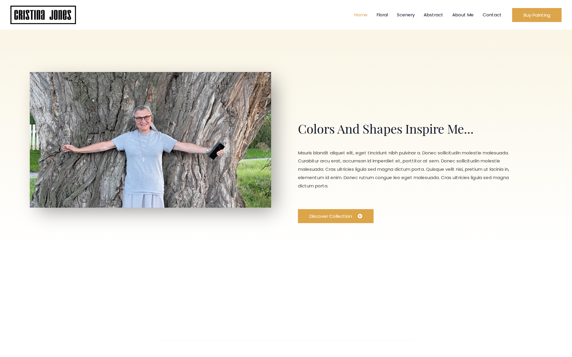 Náhľad webu sestrakamila.sk