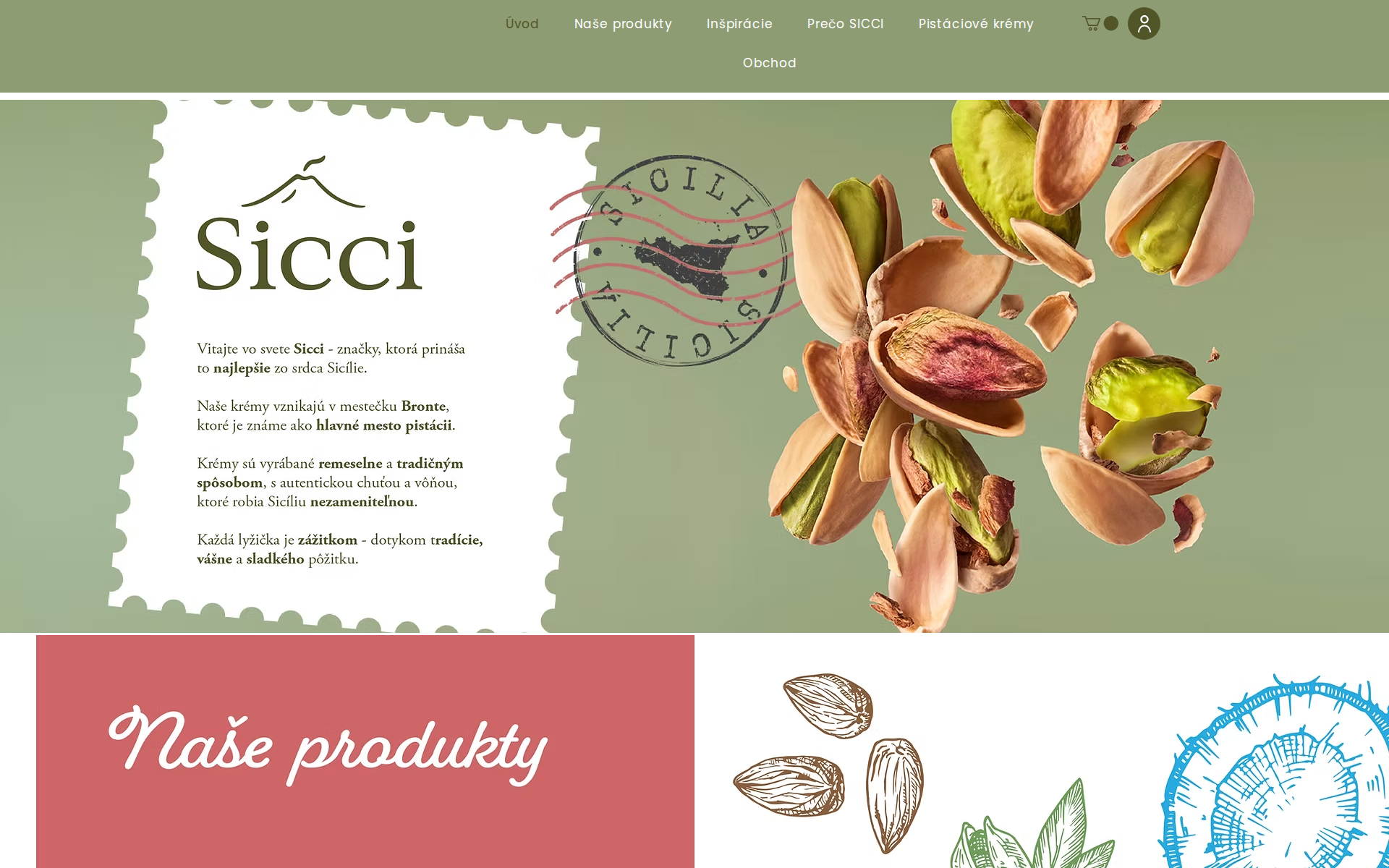 Náhľad webu sicci.sk