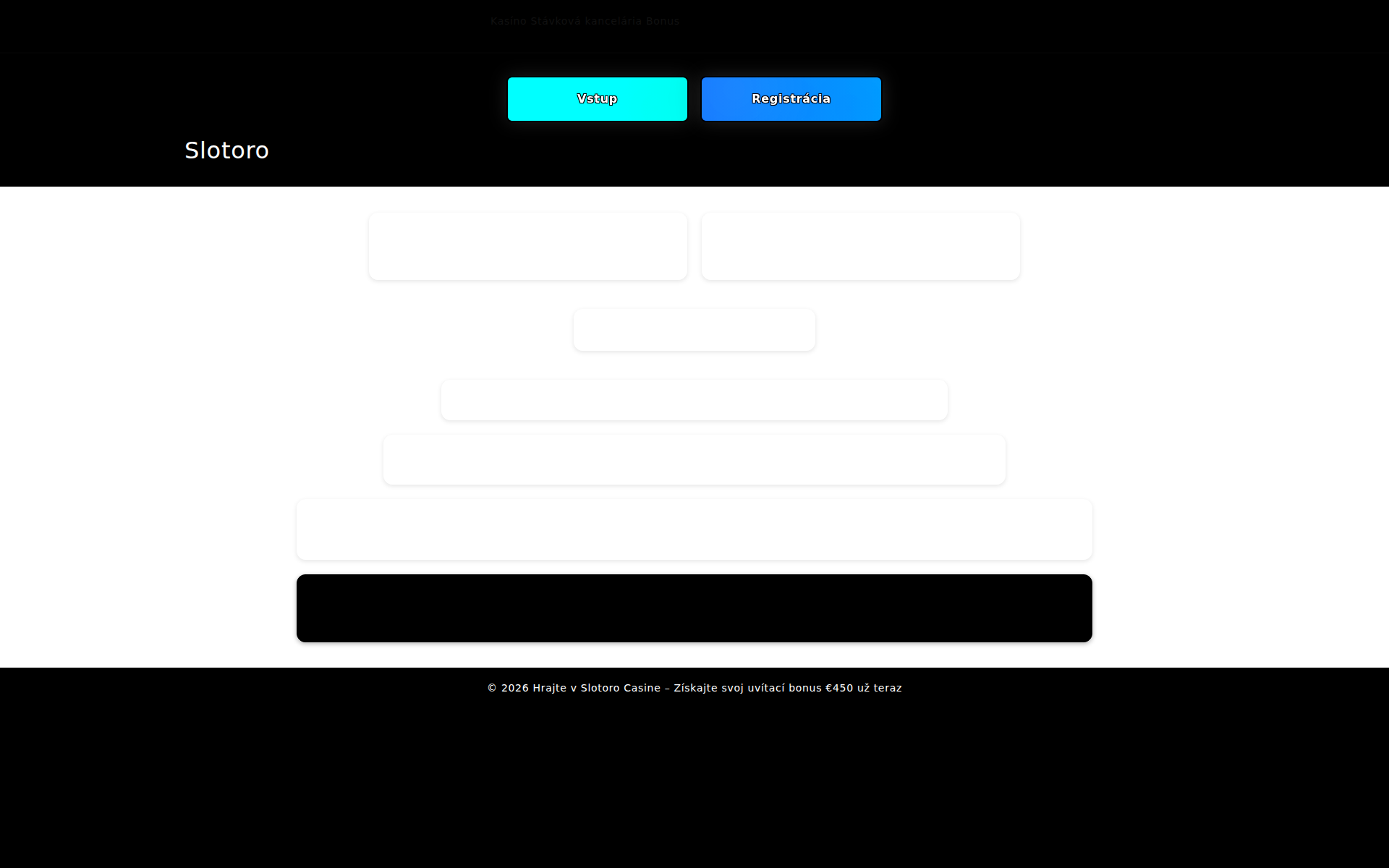 Náhľad webu slotoros.sk