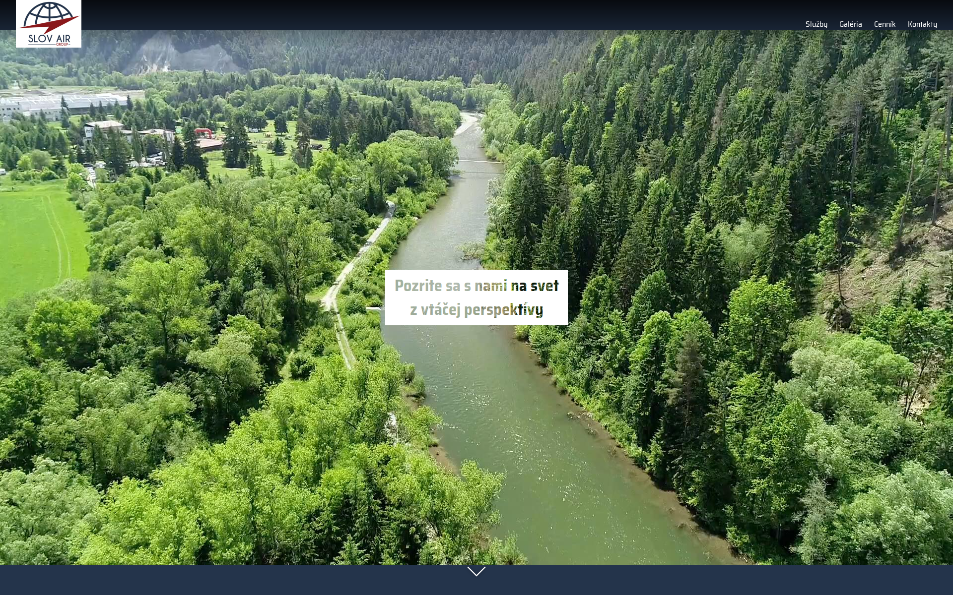 Náhľad webu slovairgroup.sk