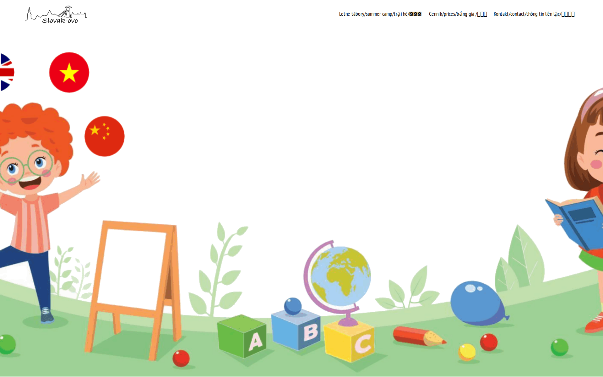 Náhľad webu slovakovo.sk