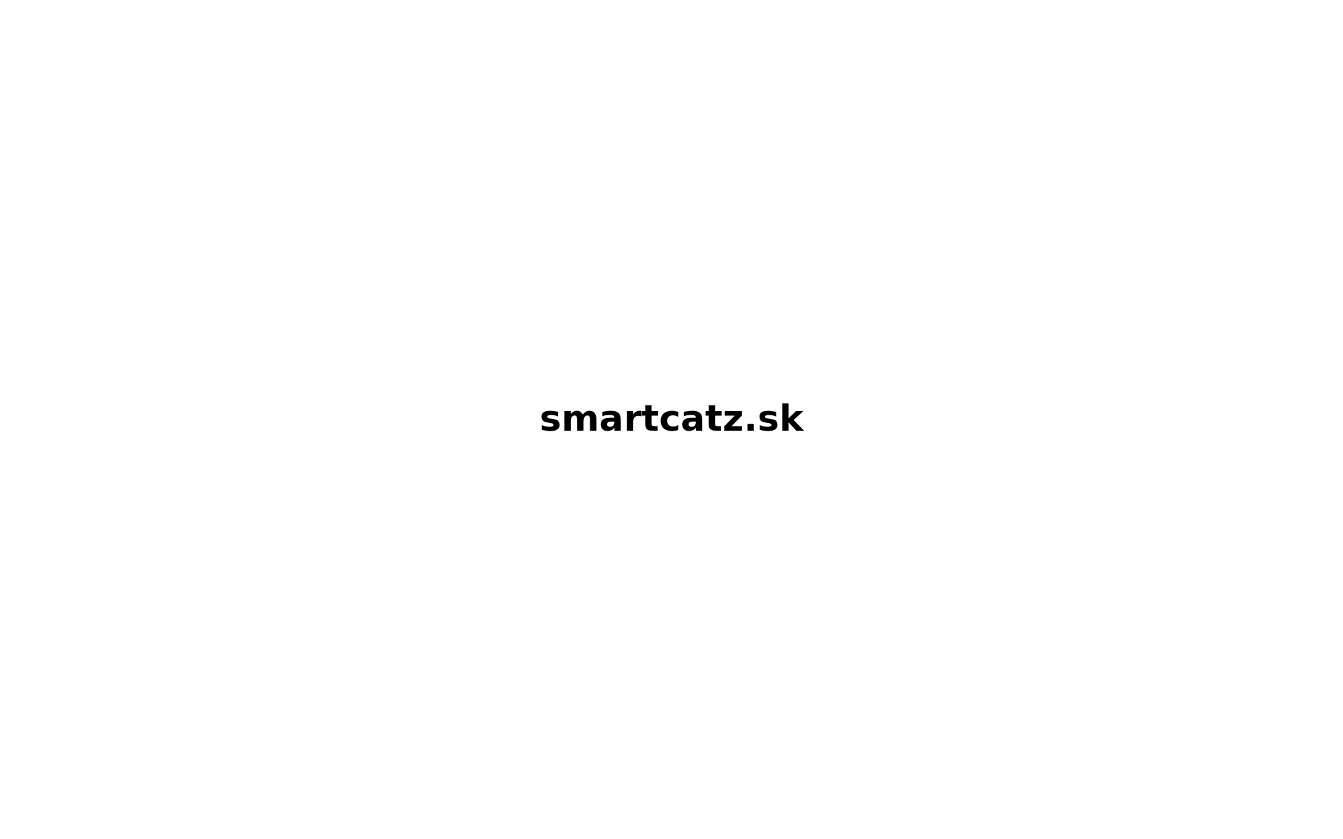 Náhľad webu smartcatz.sk