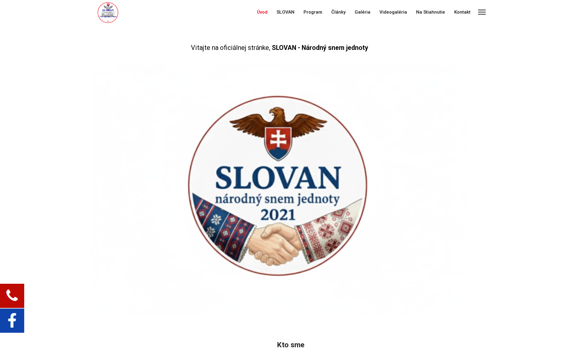 Náhľad webu snsj.sk