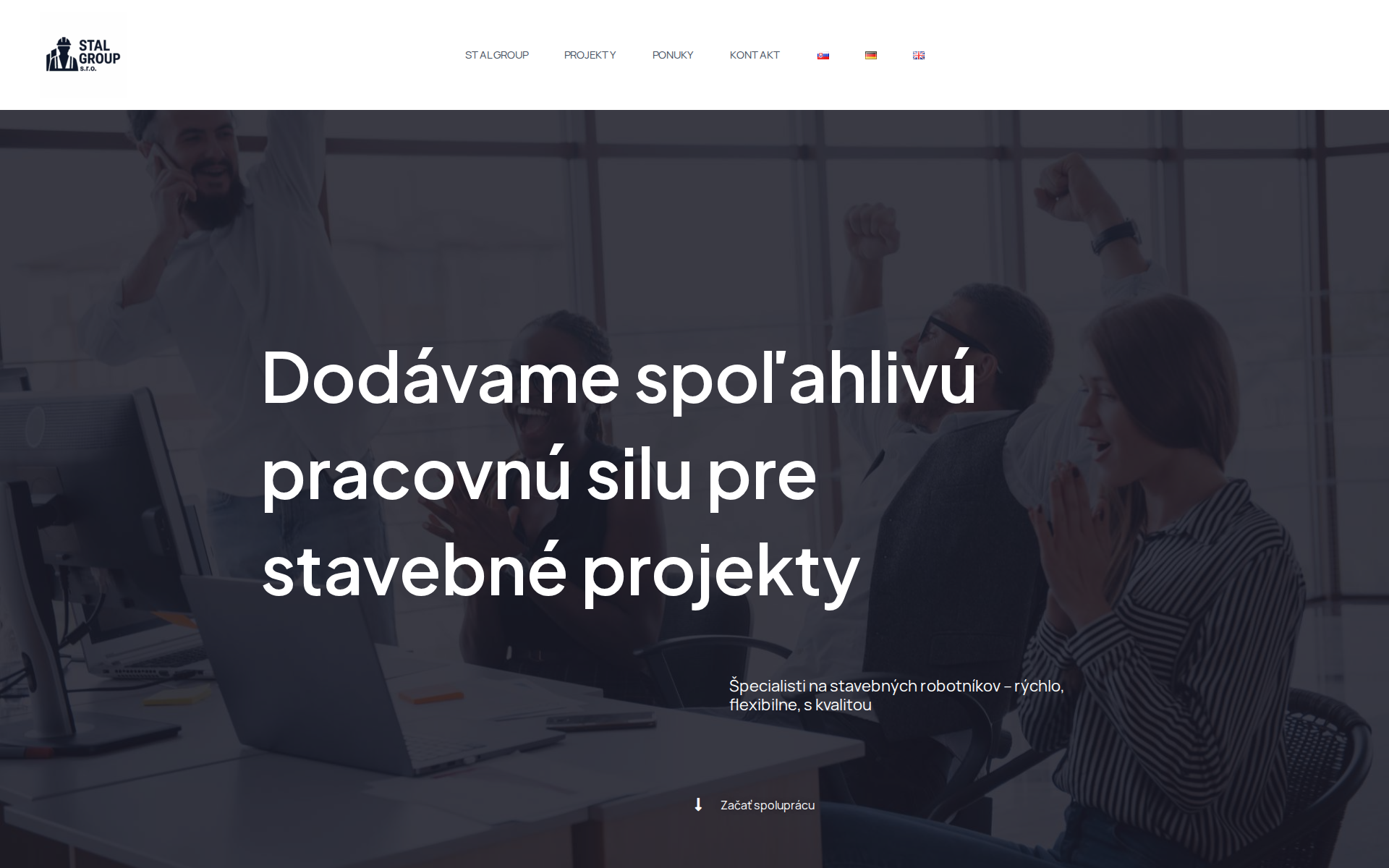 Náhľad webu stalgroup.sk