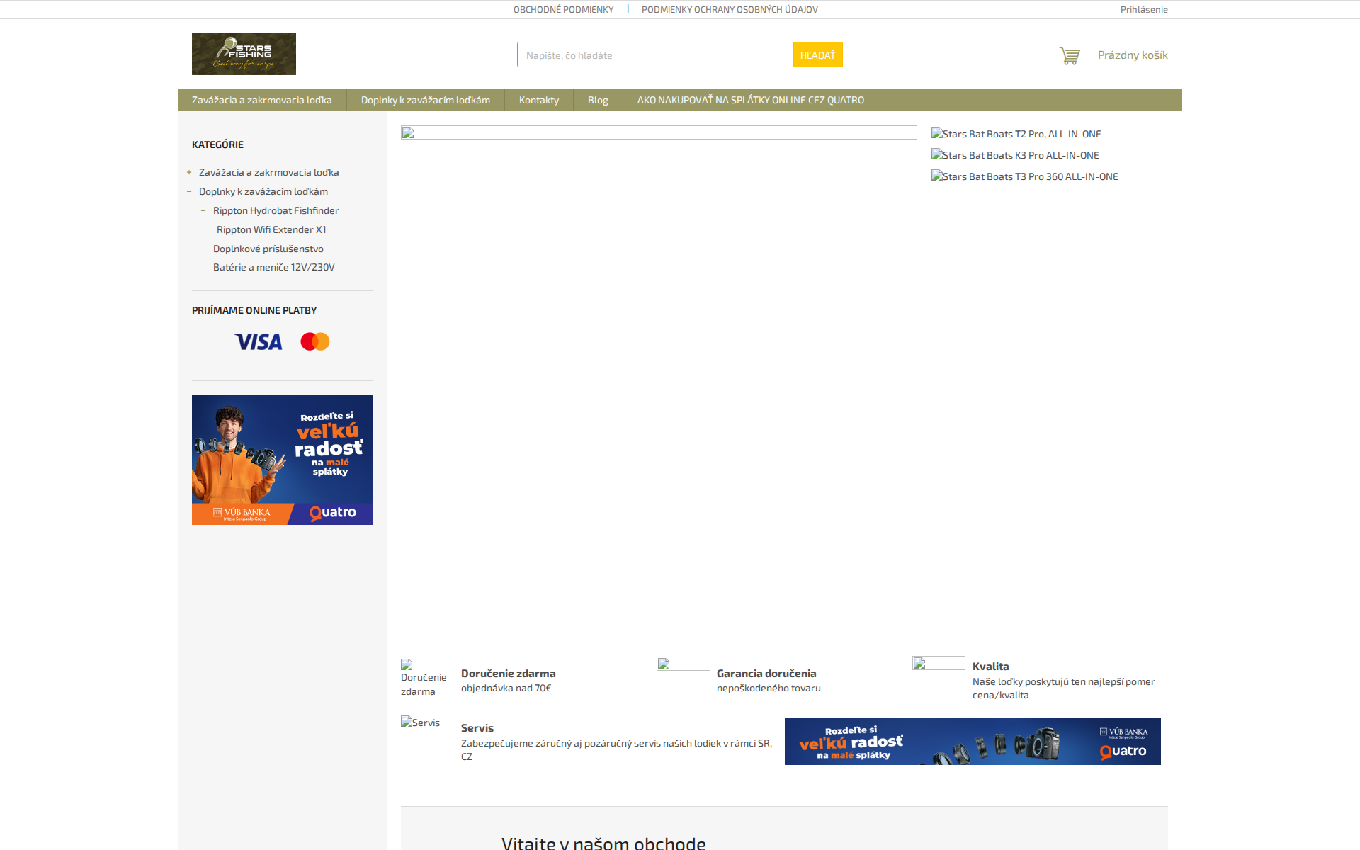 Náhľad webu starsfishing.sk