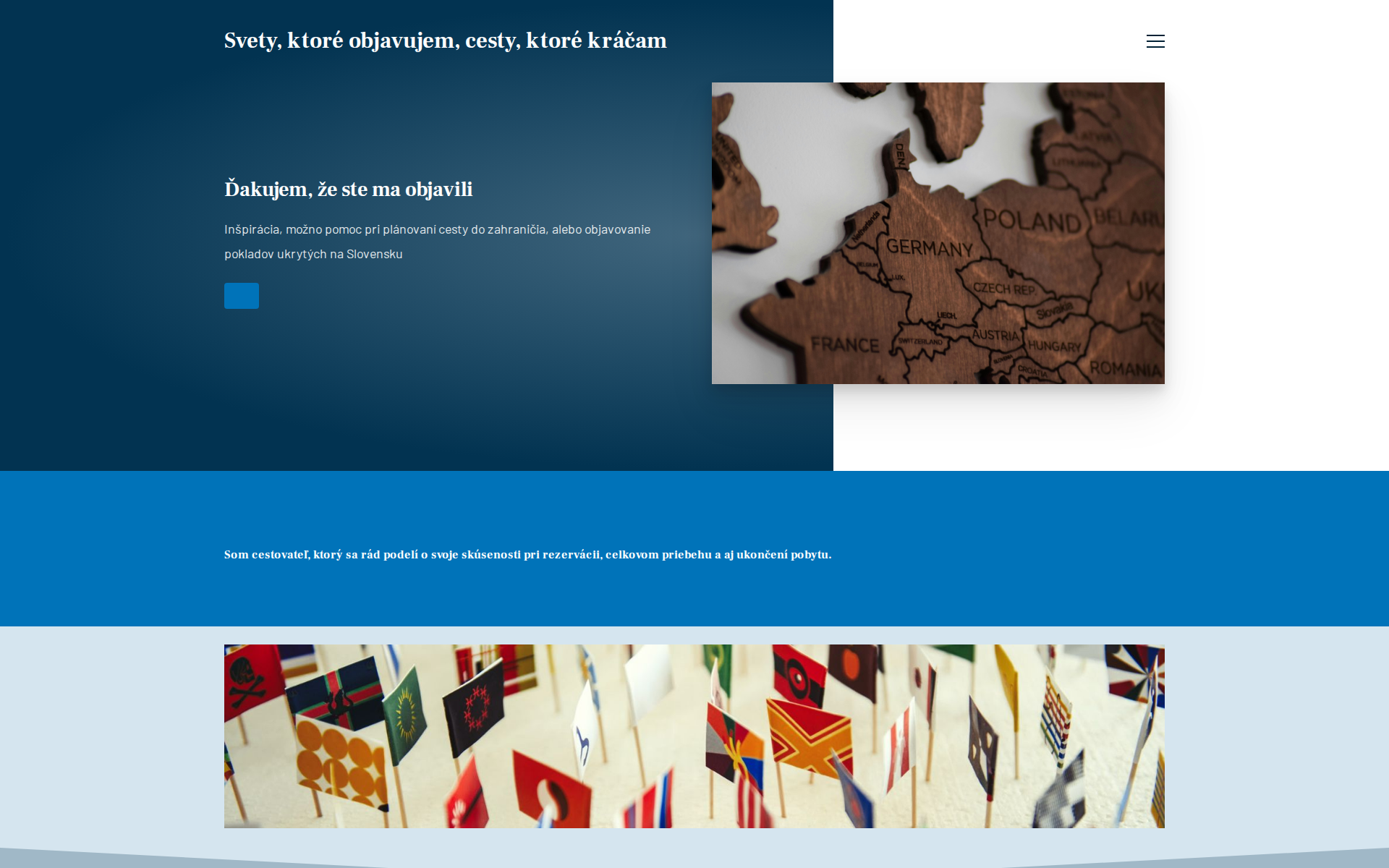 Náhľad webu svetyktorekracam.sk