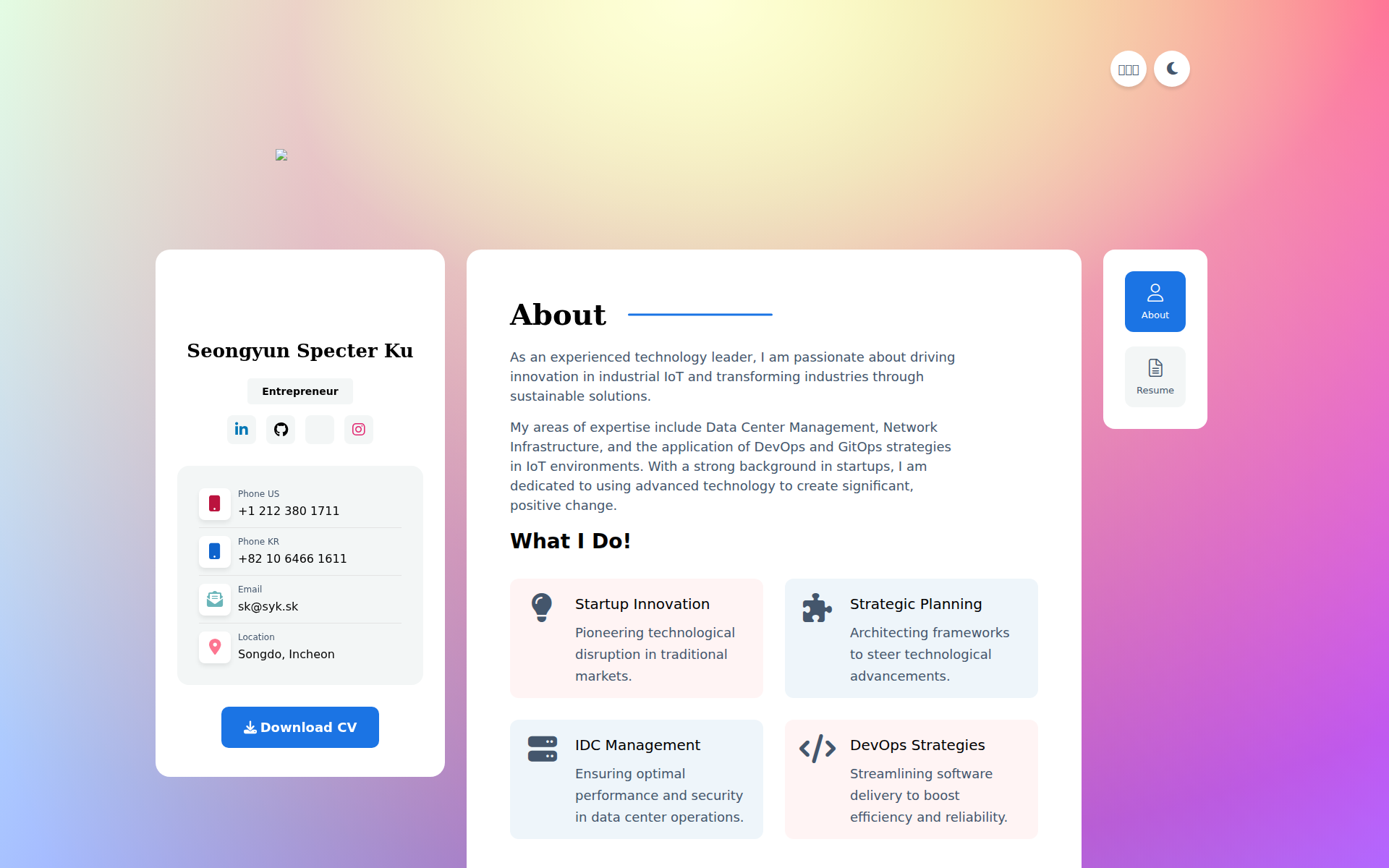 Náhľad webu syk.sk