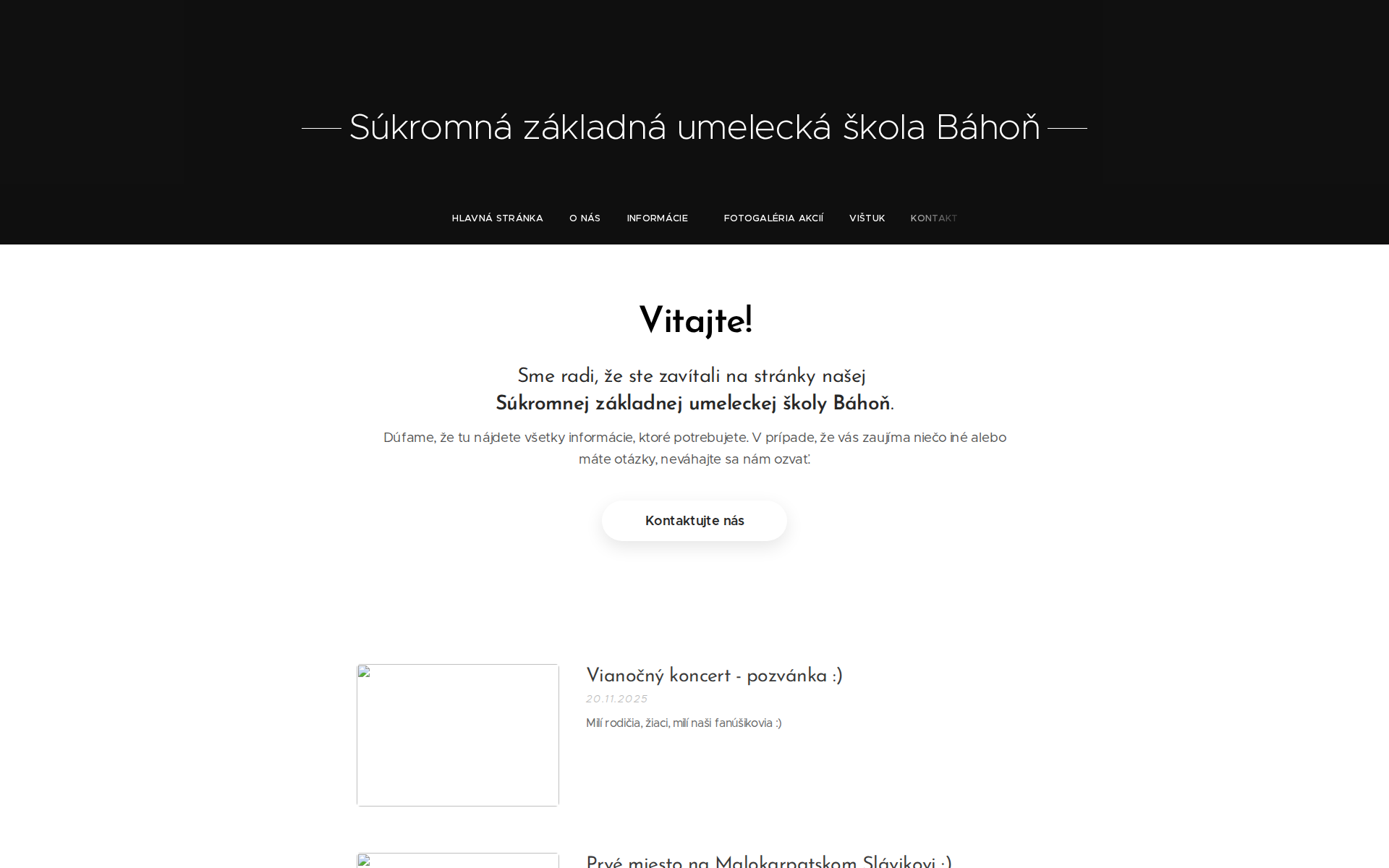 Náhľad webu szusbahon.sk