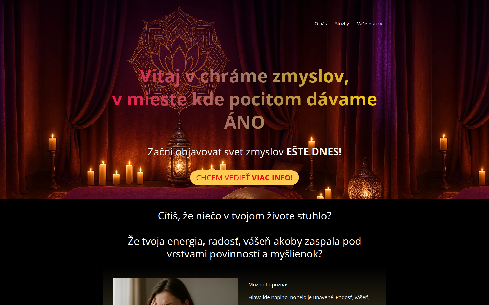 Náhľad webu tantra-maitri.sk