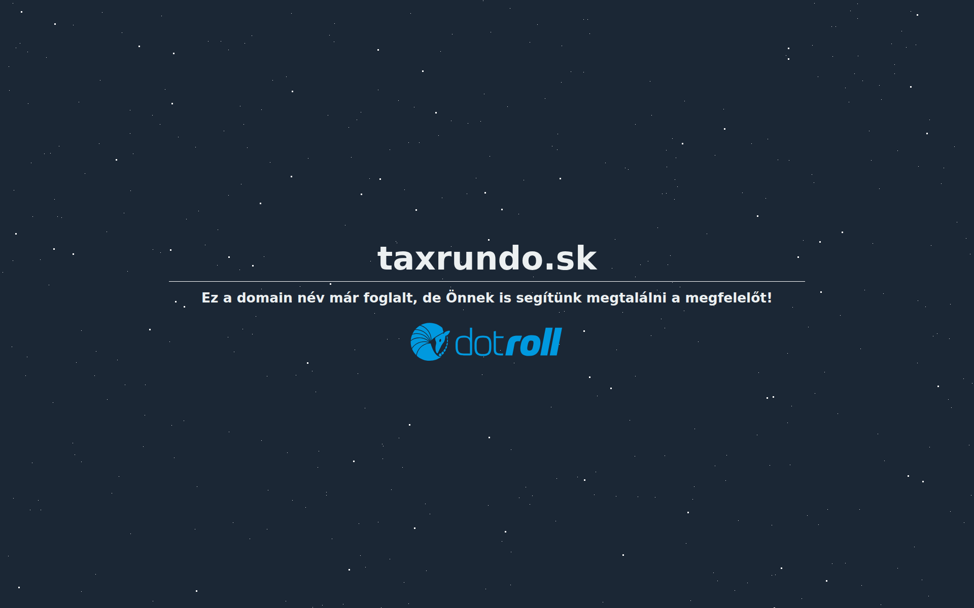 Náhľad webu taxrundo.sk