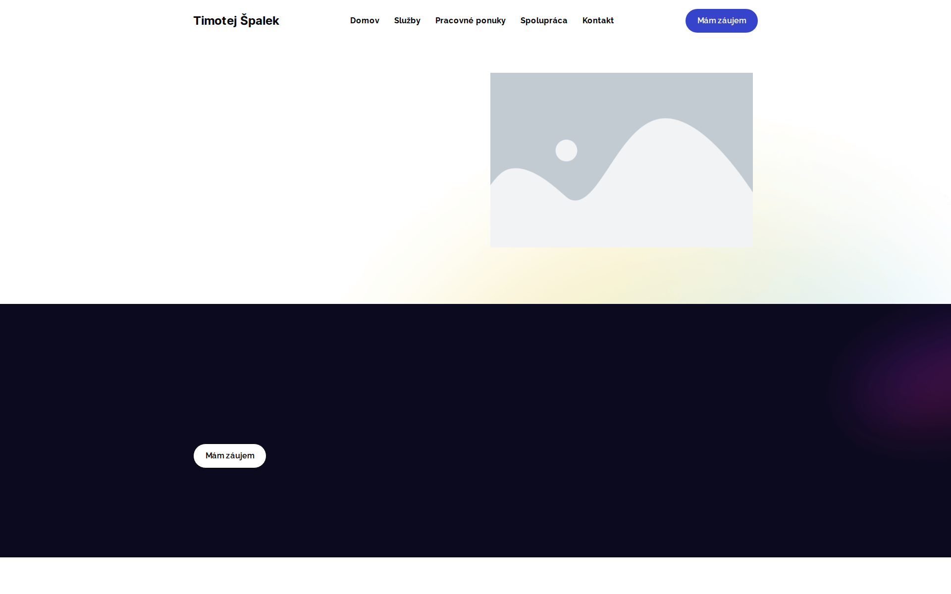 Náhľad webu timotejspalek.sk