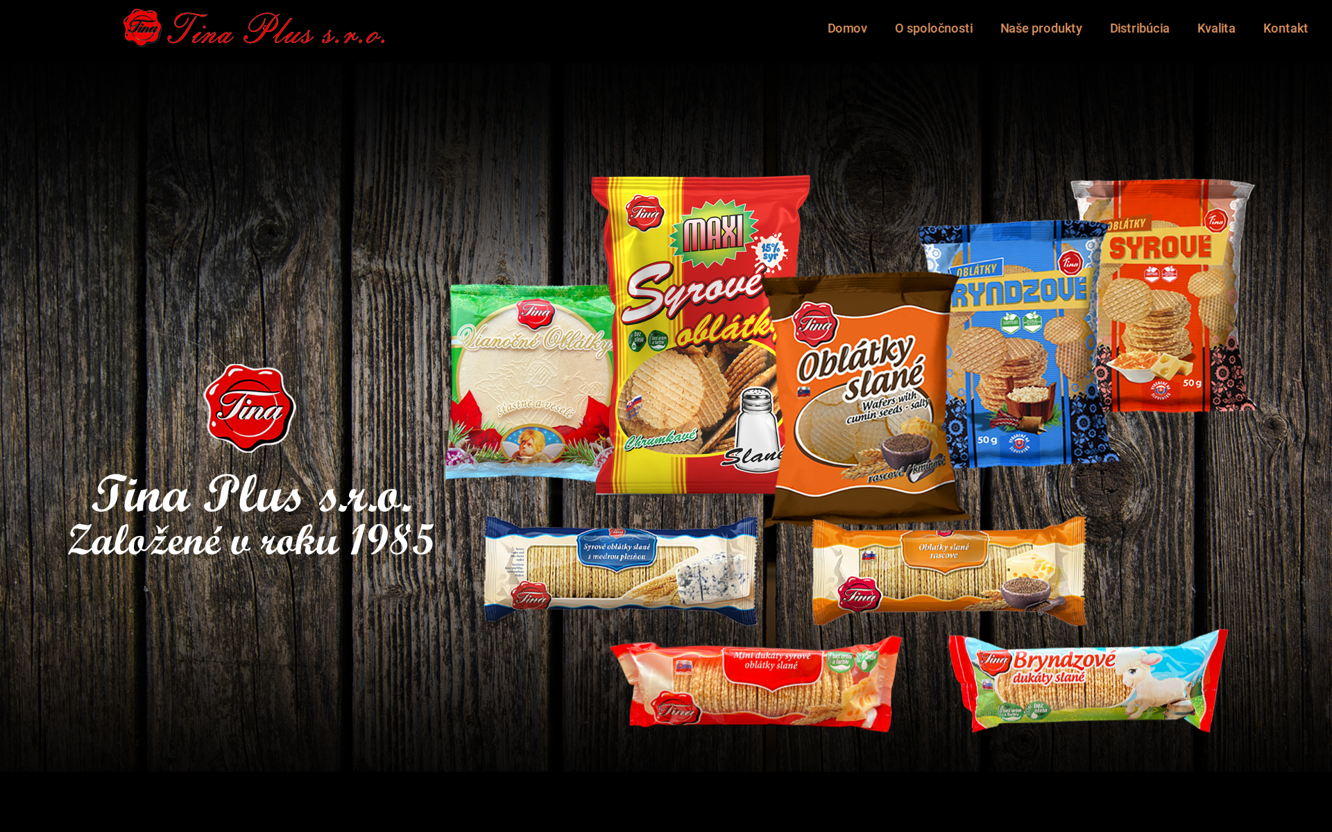 Náhľad webu tinaplus.sk