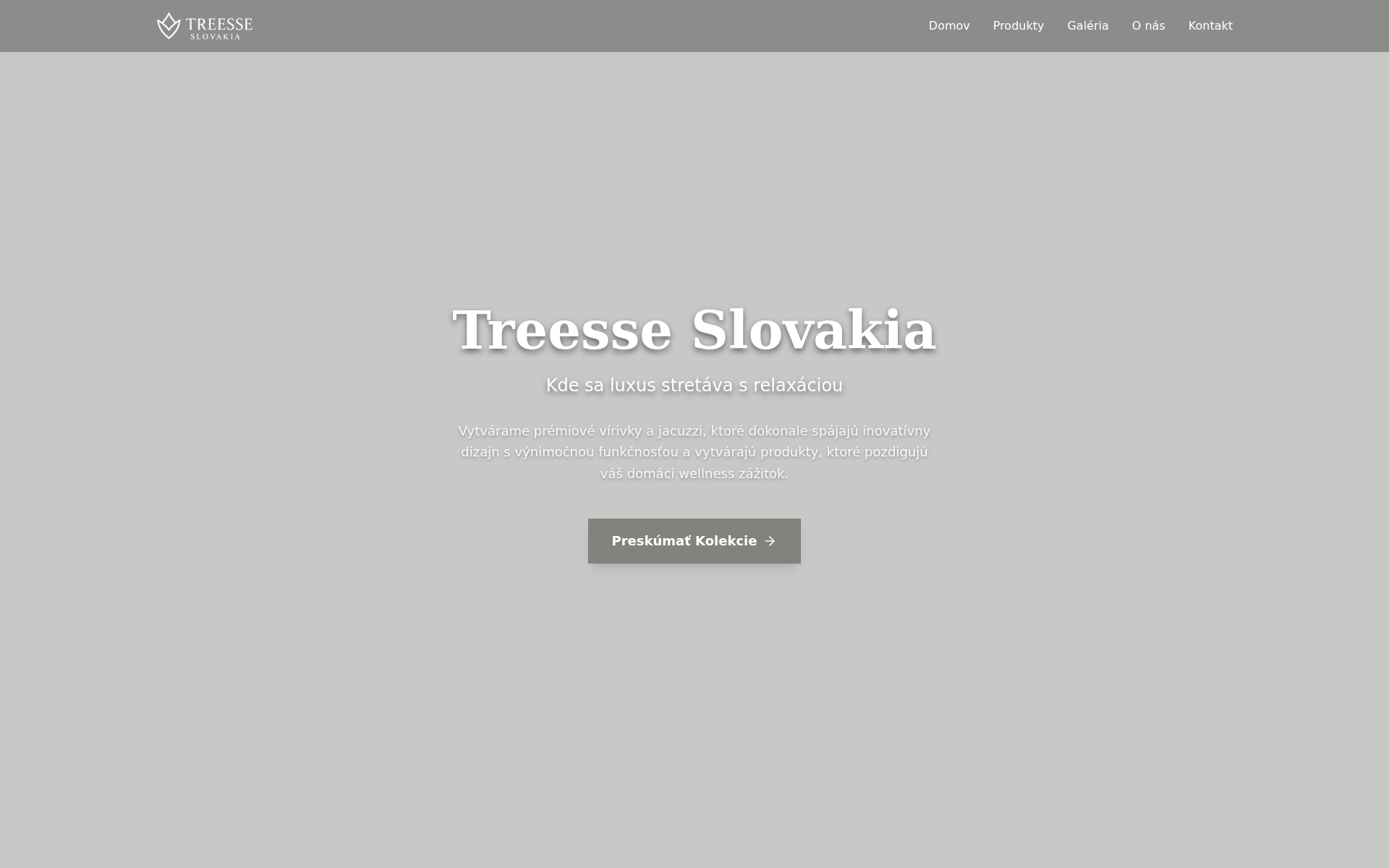 Náhľad webu treesse-slovakia.sk