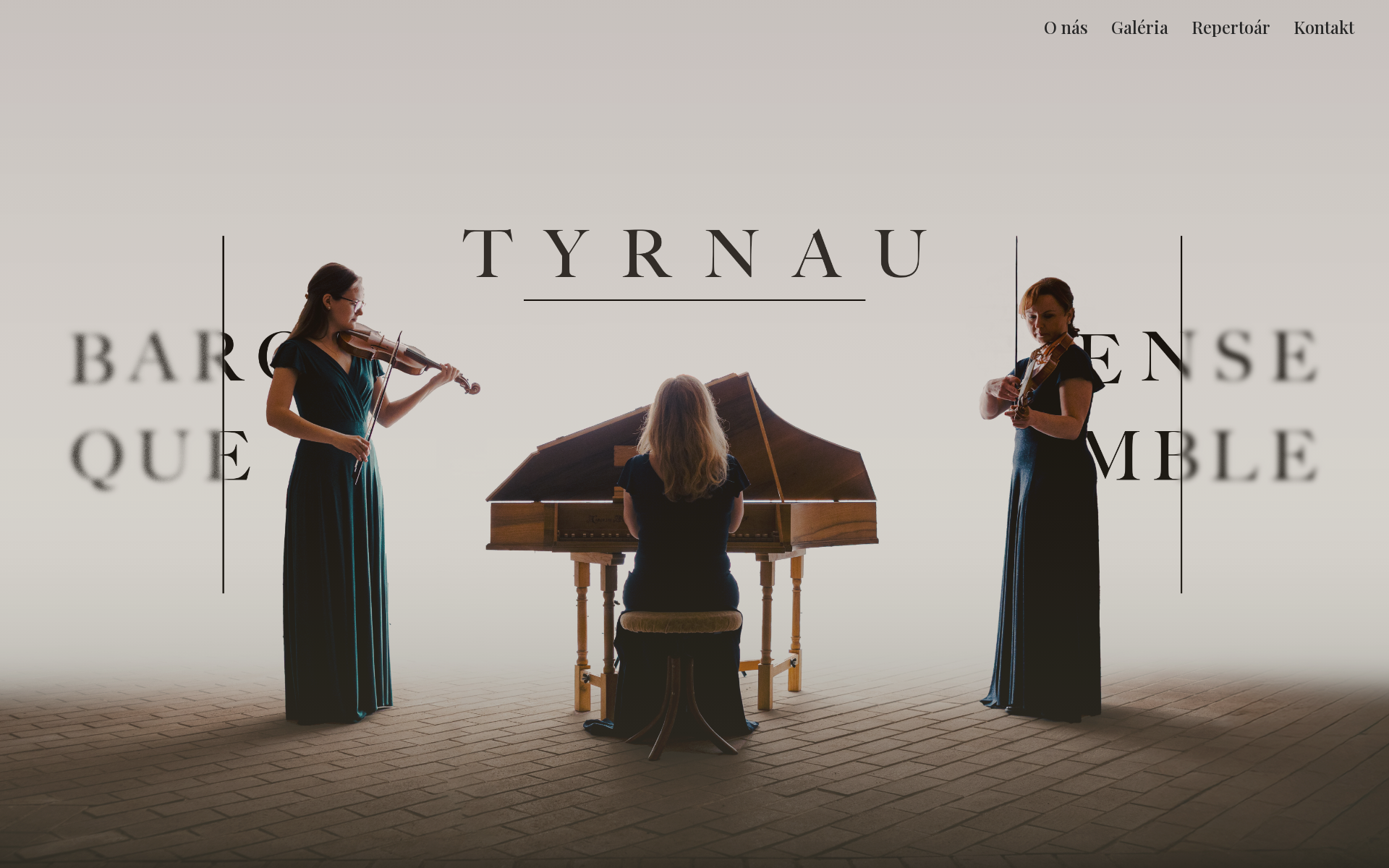 Náhľad webu tyrnaubaroque.sk