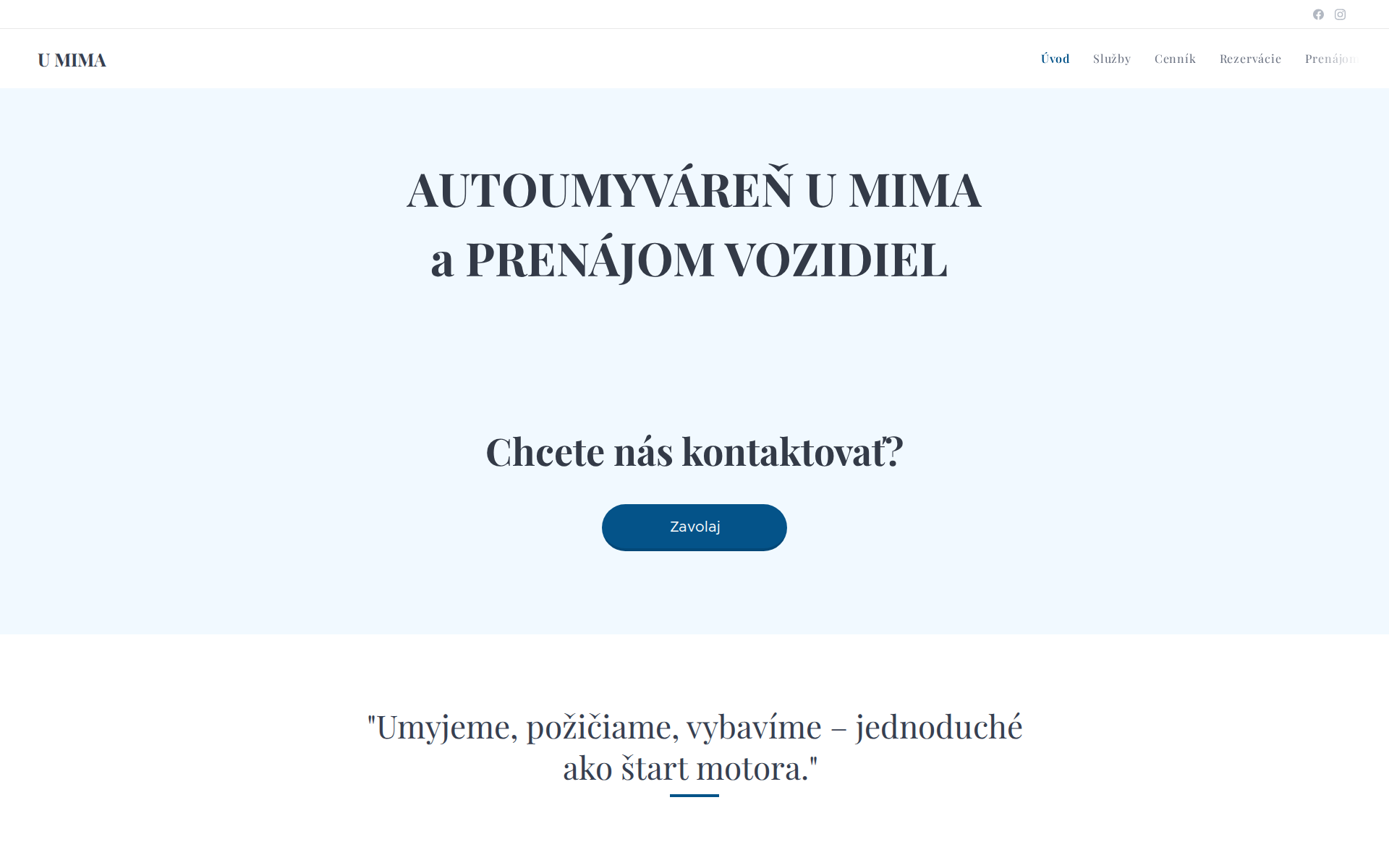 Náhľad webu umimahrusovany.sk