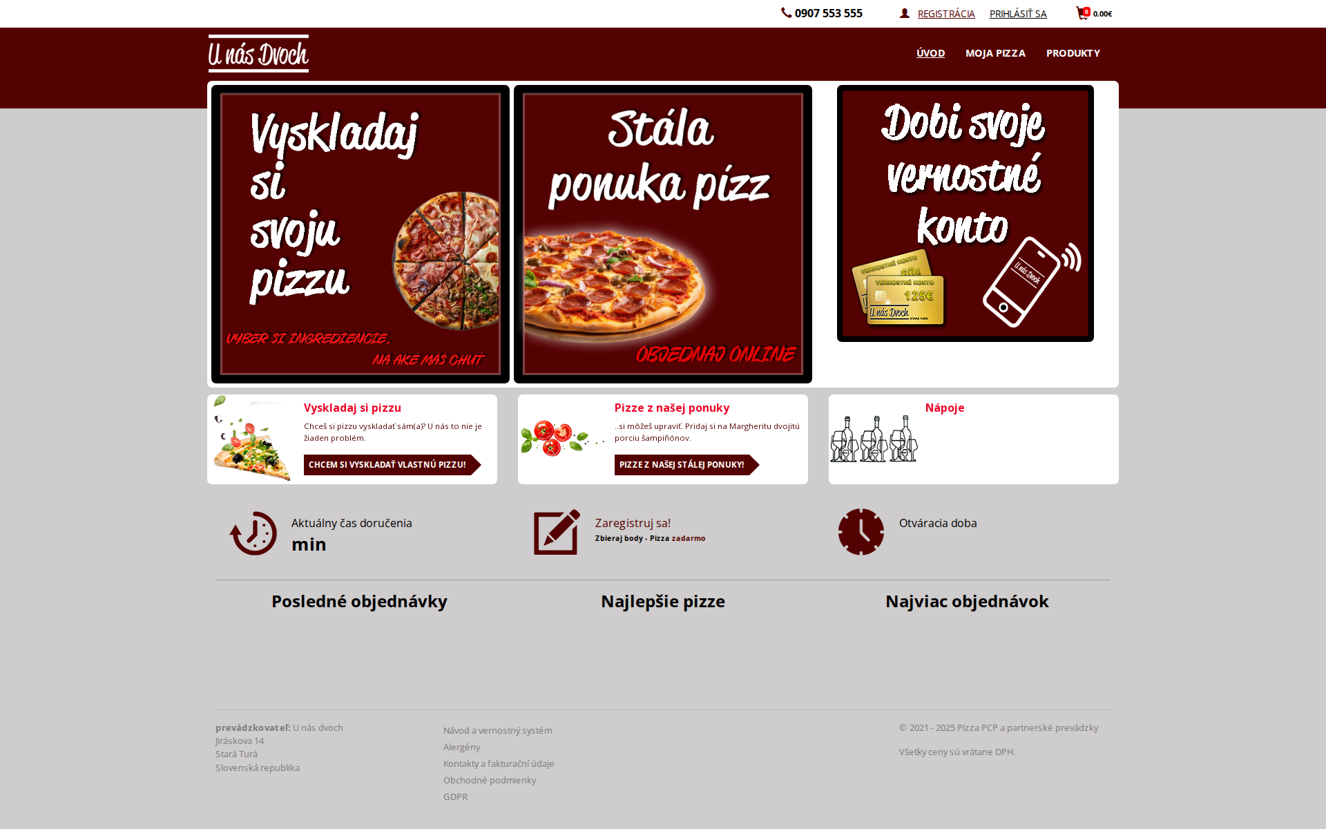 Náhľad webu unas2.sk