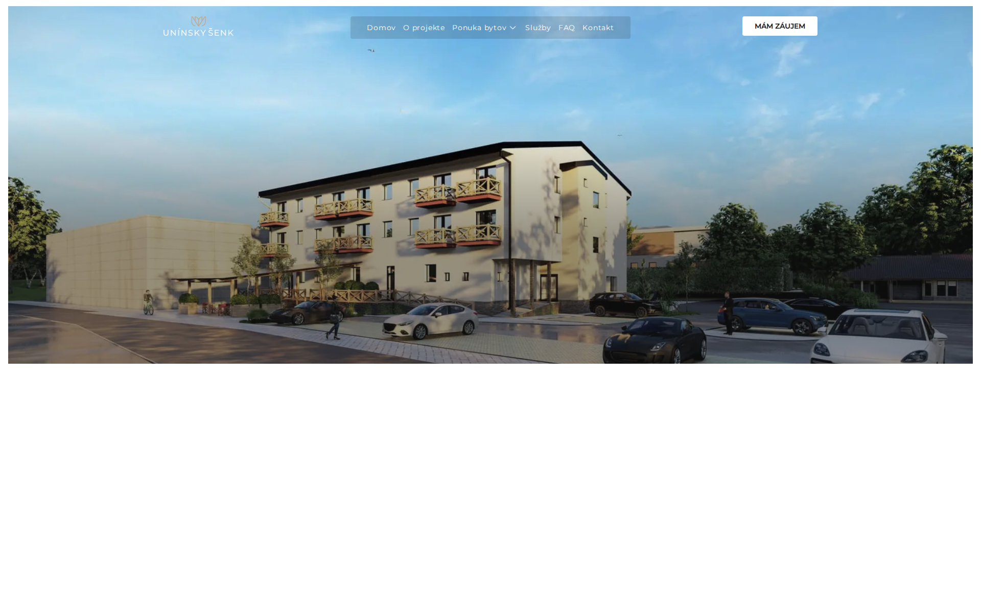 Náhľad webu uninskysenk.sk