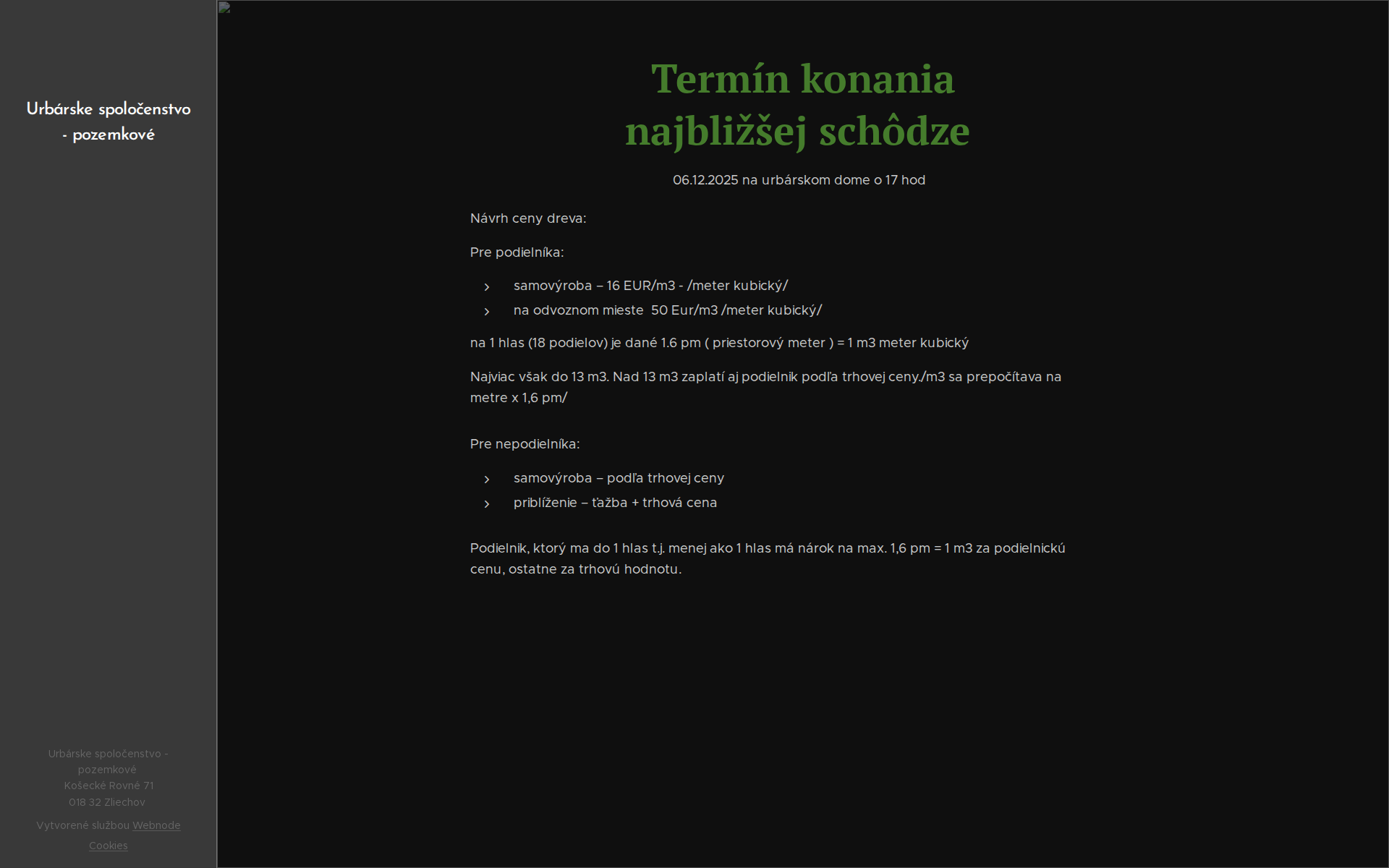 Náhľad webu uspskr.sk