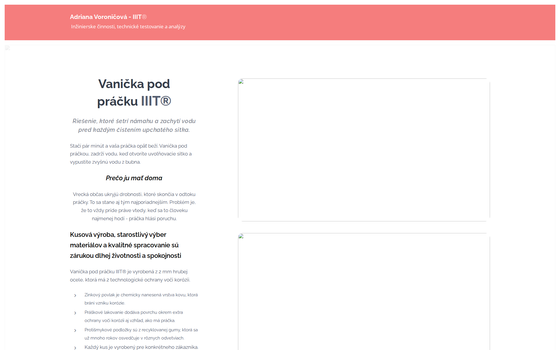 Náhľad webu vanickapodpracku.sk
