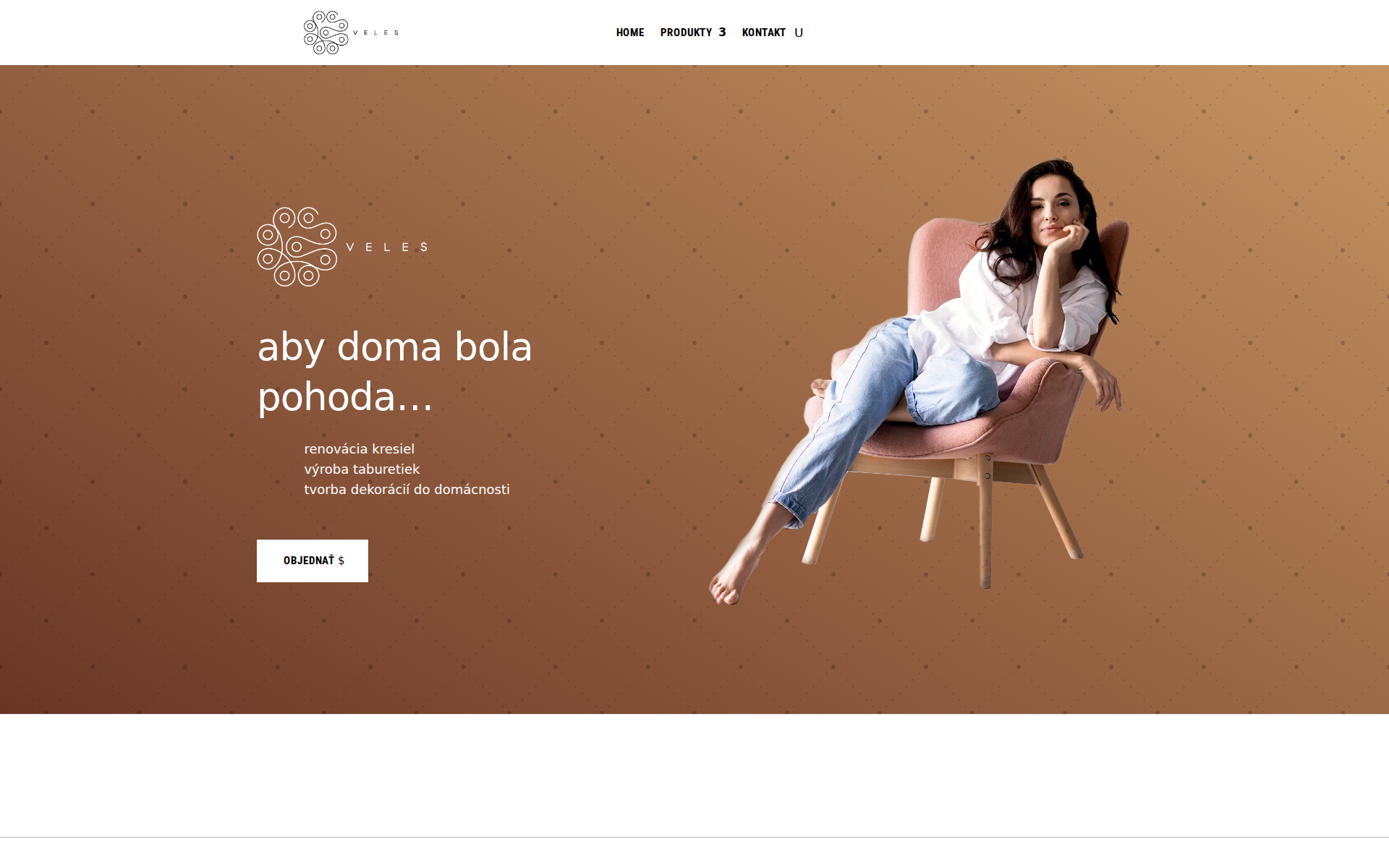 Náhľad webu veleshandmade.sk