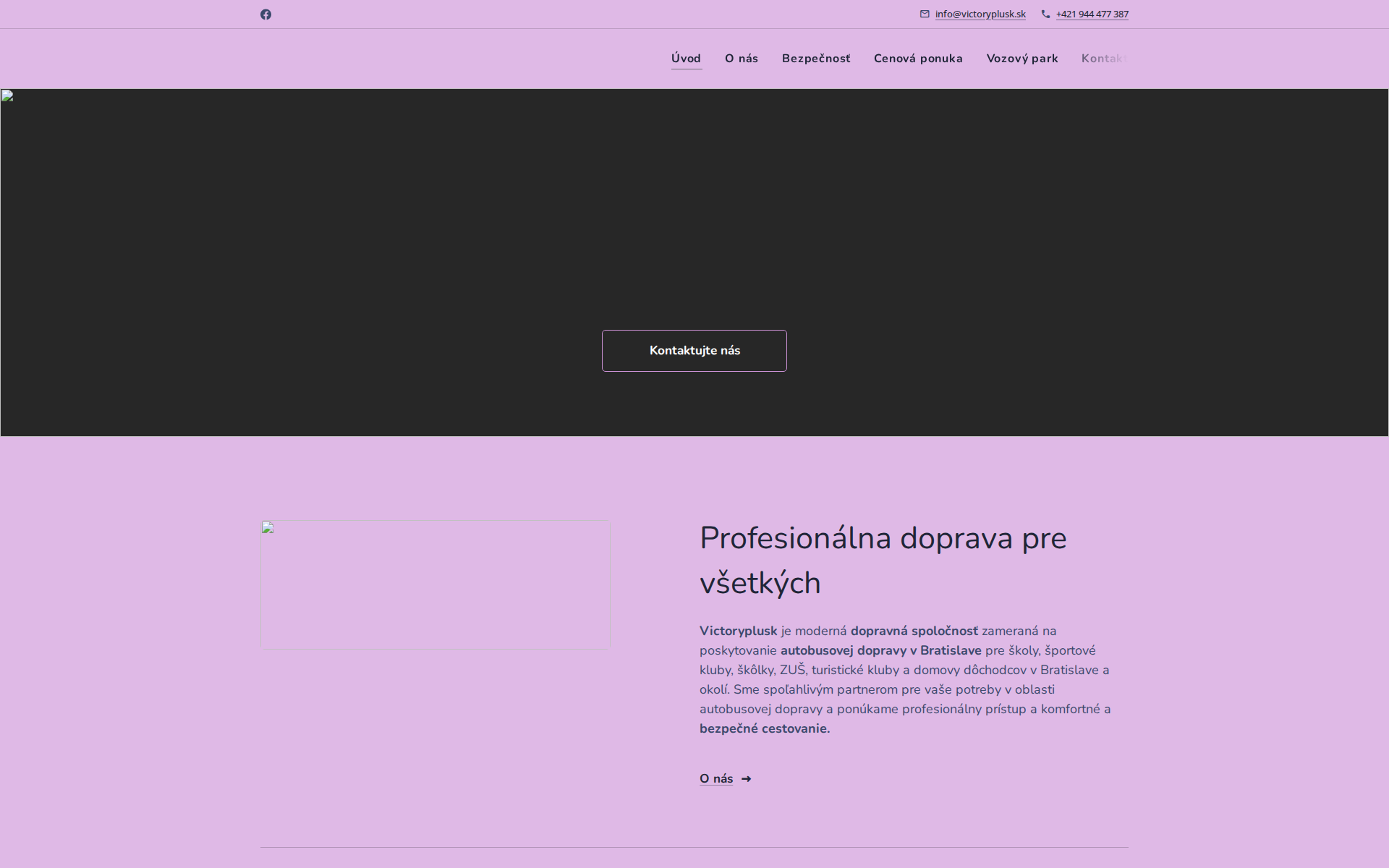 Náhľad webu victoryplusk.sk