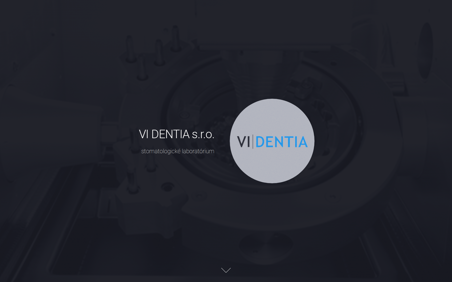 Náhľad webu videntia.sk