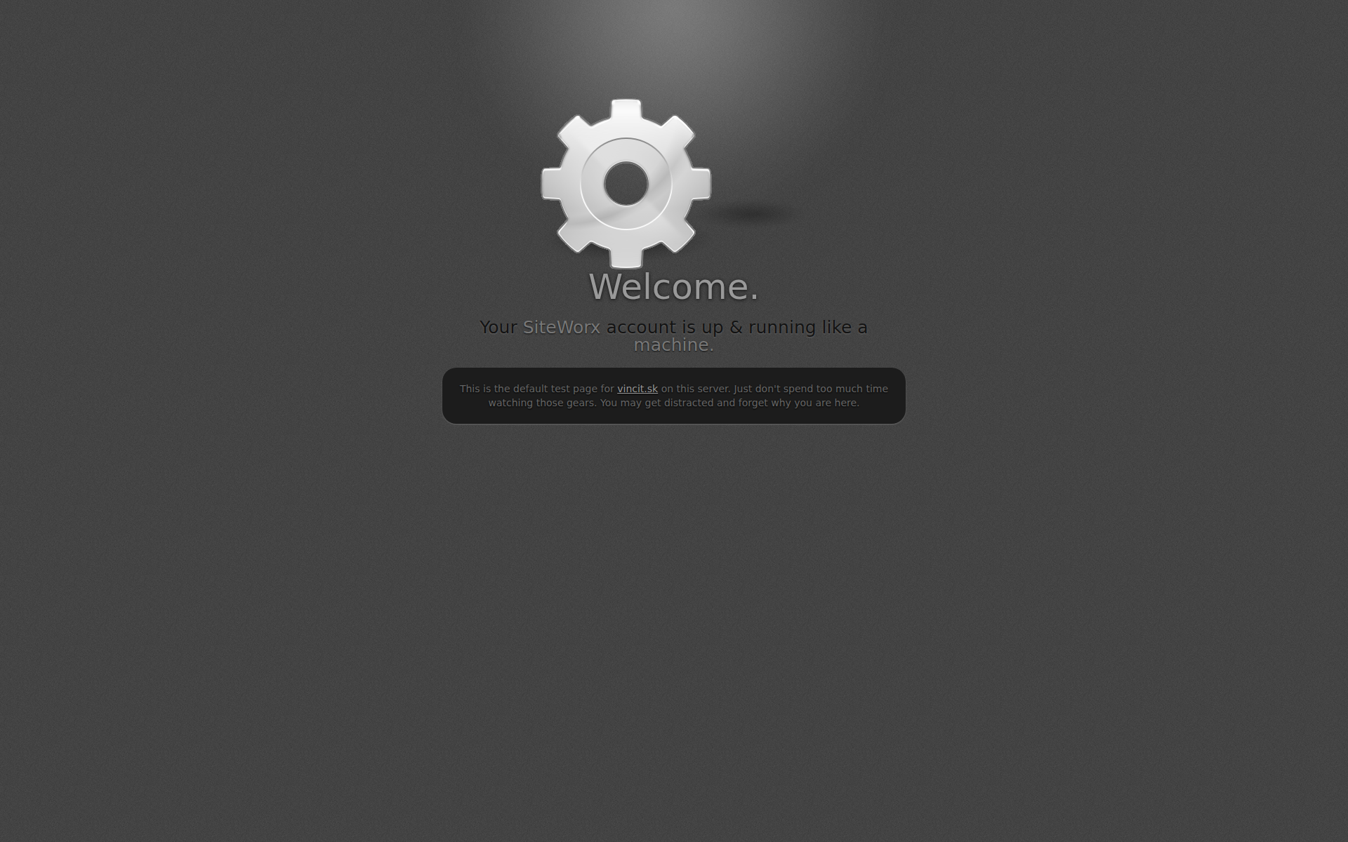 Náhľad webu vincit.sk