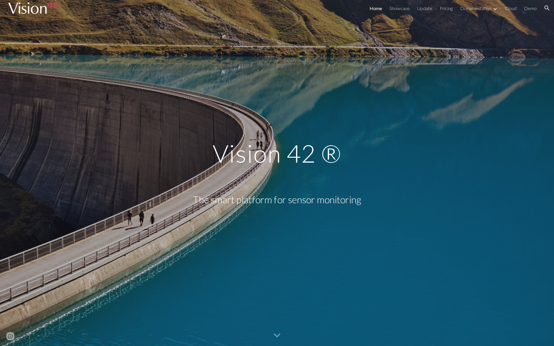 Náhľad webu vision42.sk