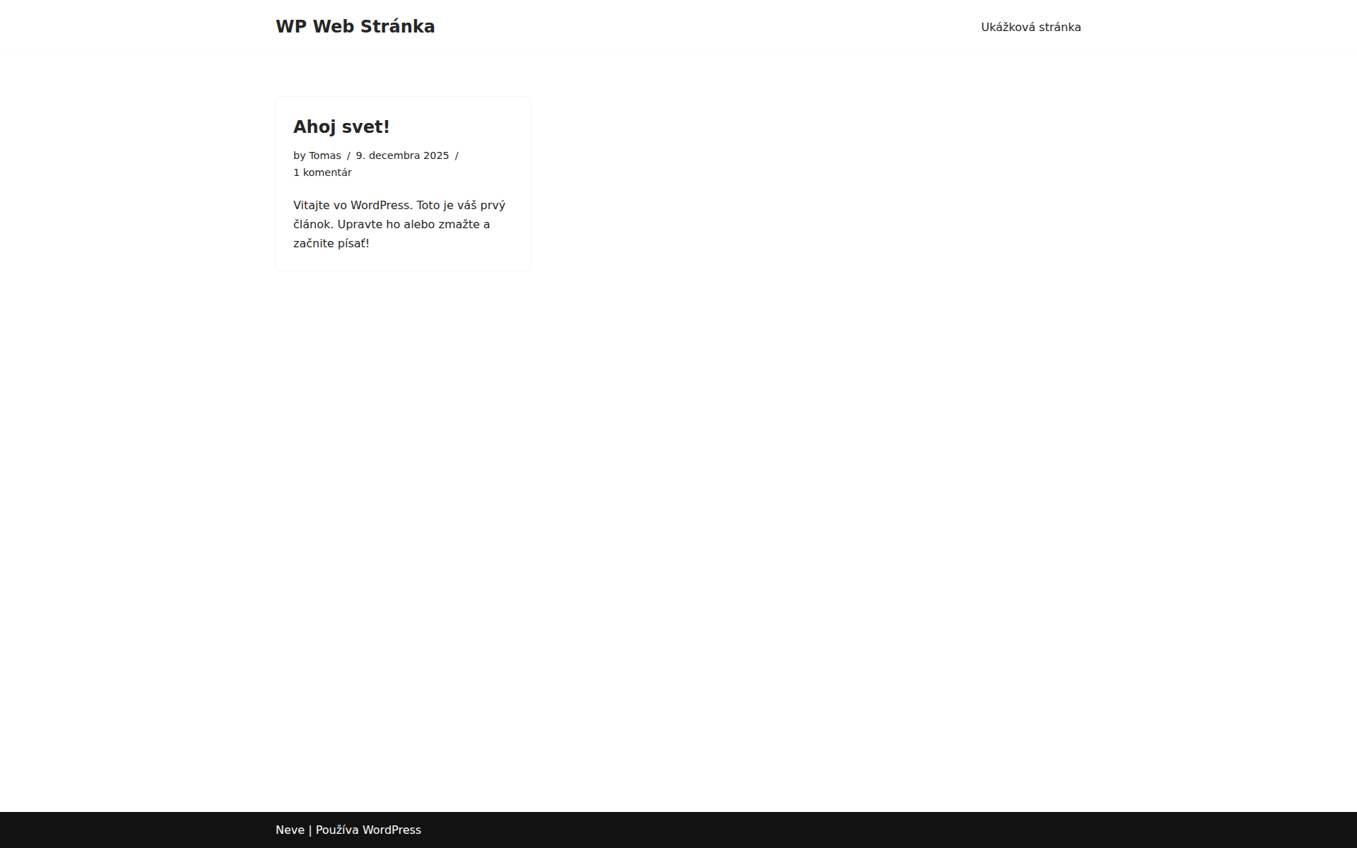 Náhľad webu volbyprievidza.sk