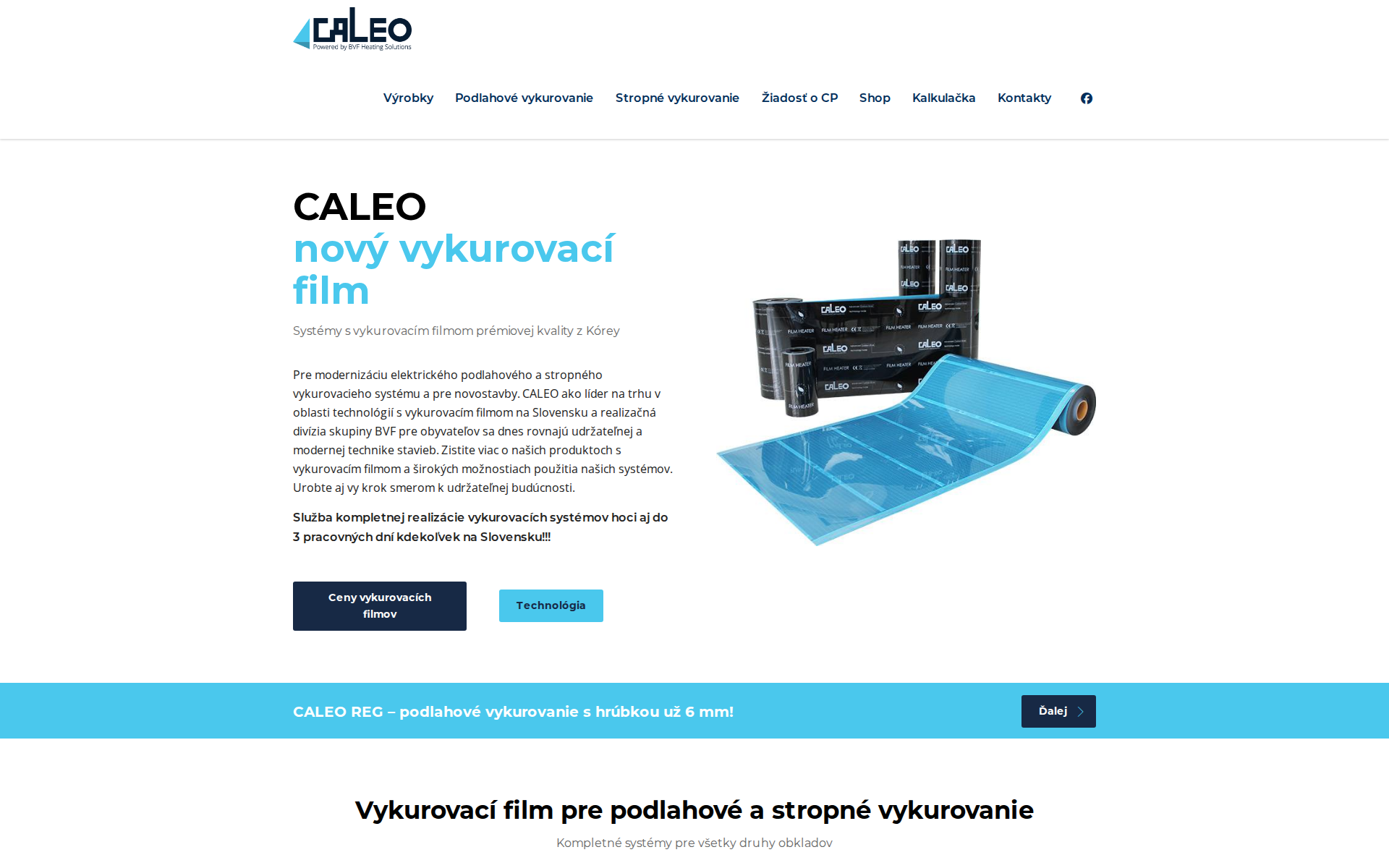 Náhľad webu vykurimtiho.sk