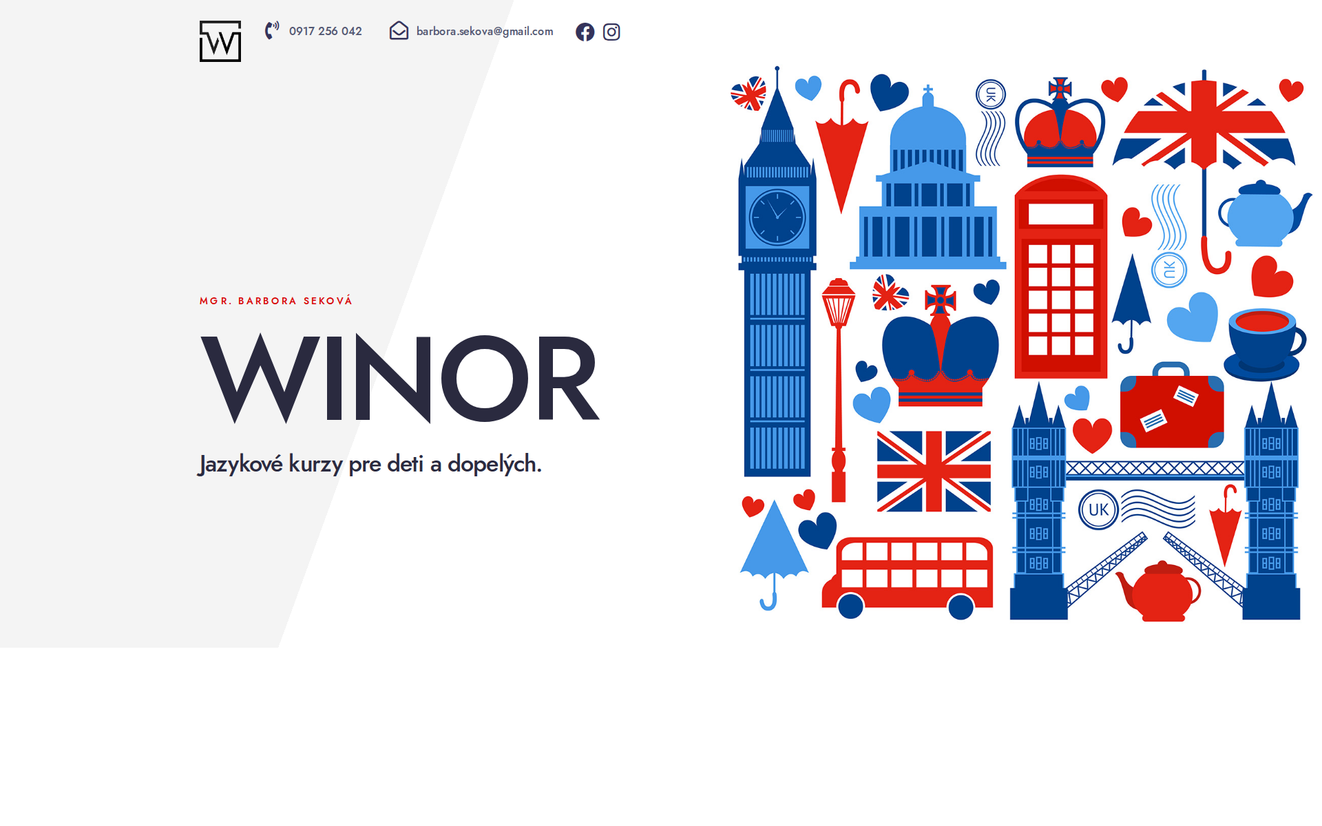 Náhľad webu winor.sk