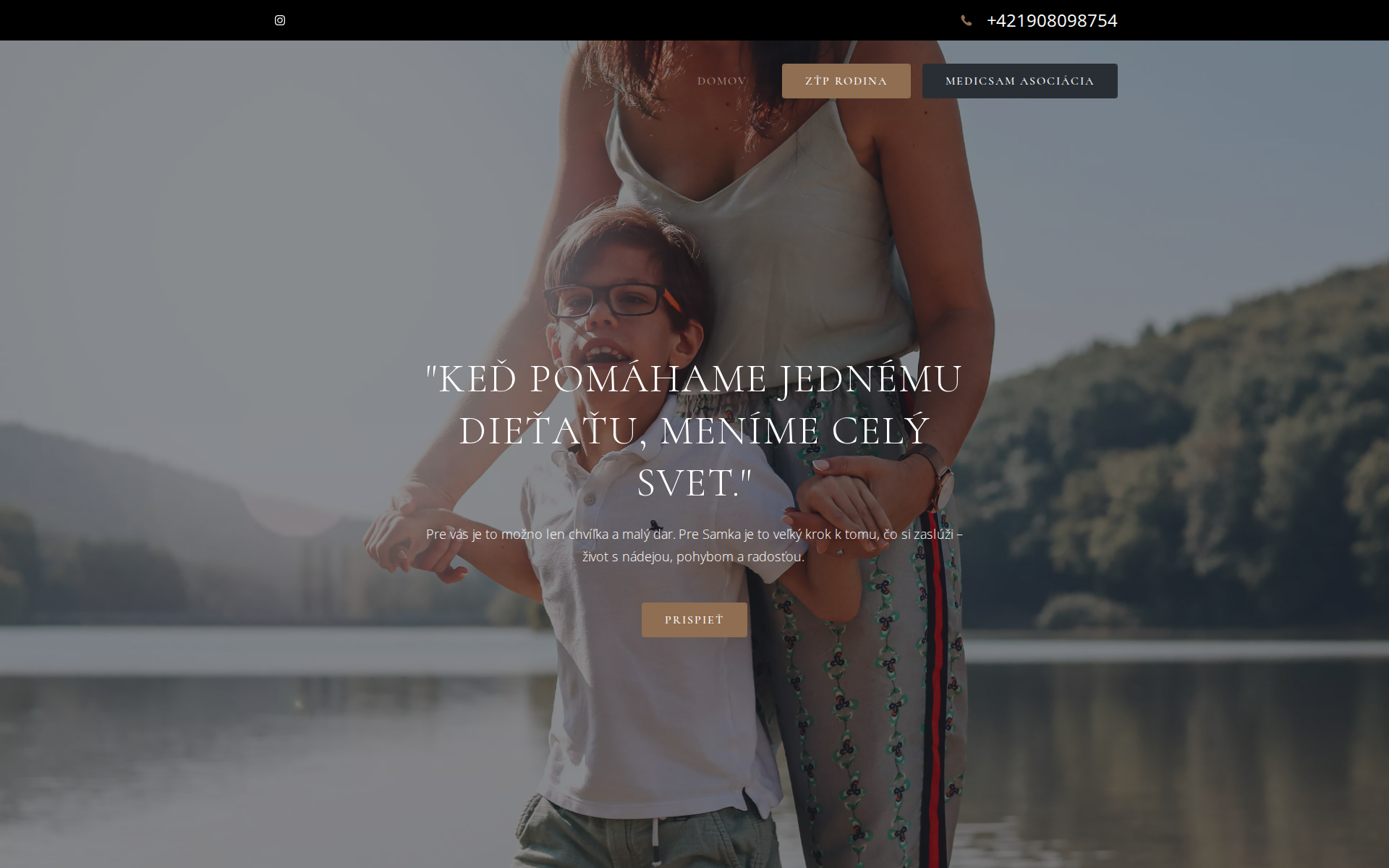 Náhľad webu ztprodina.sk